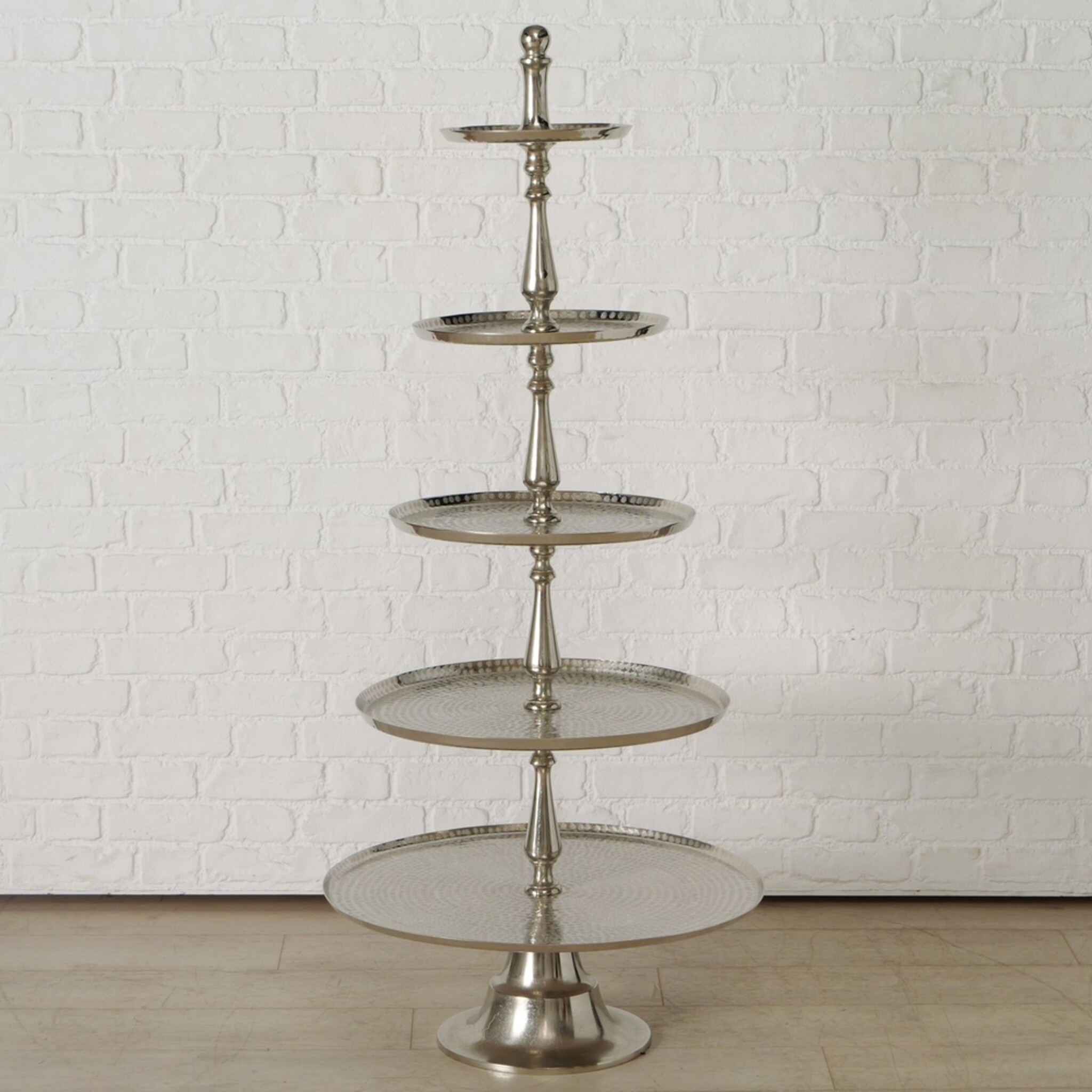 Etagere Detroit XL, silber 