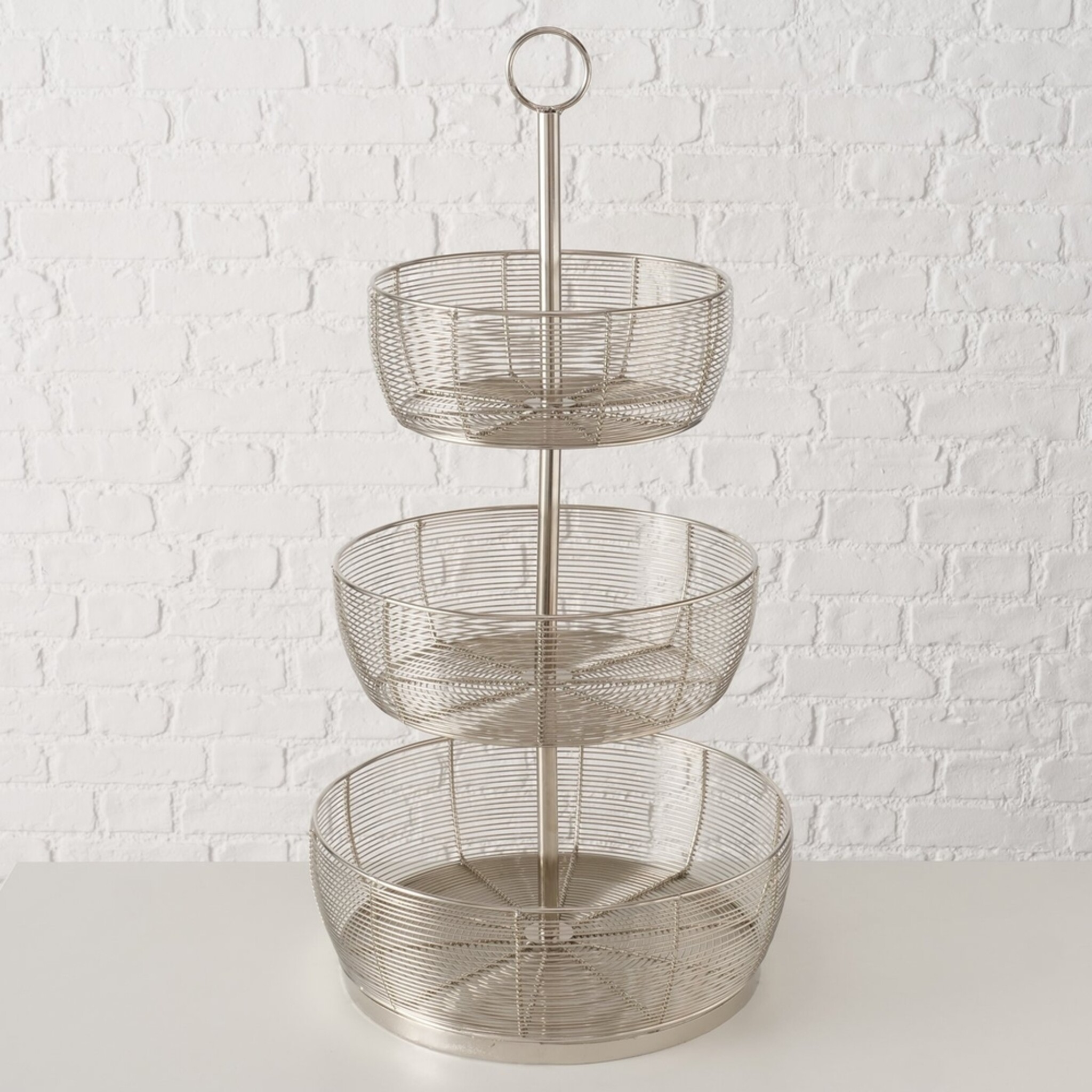 Etagere Enrico, silber 