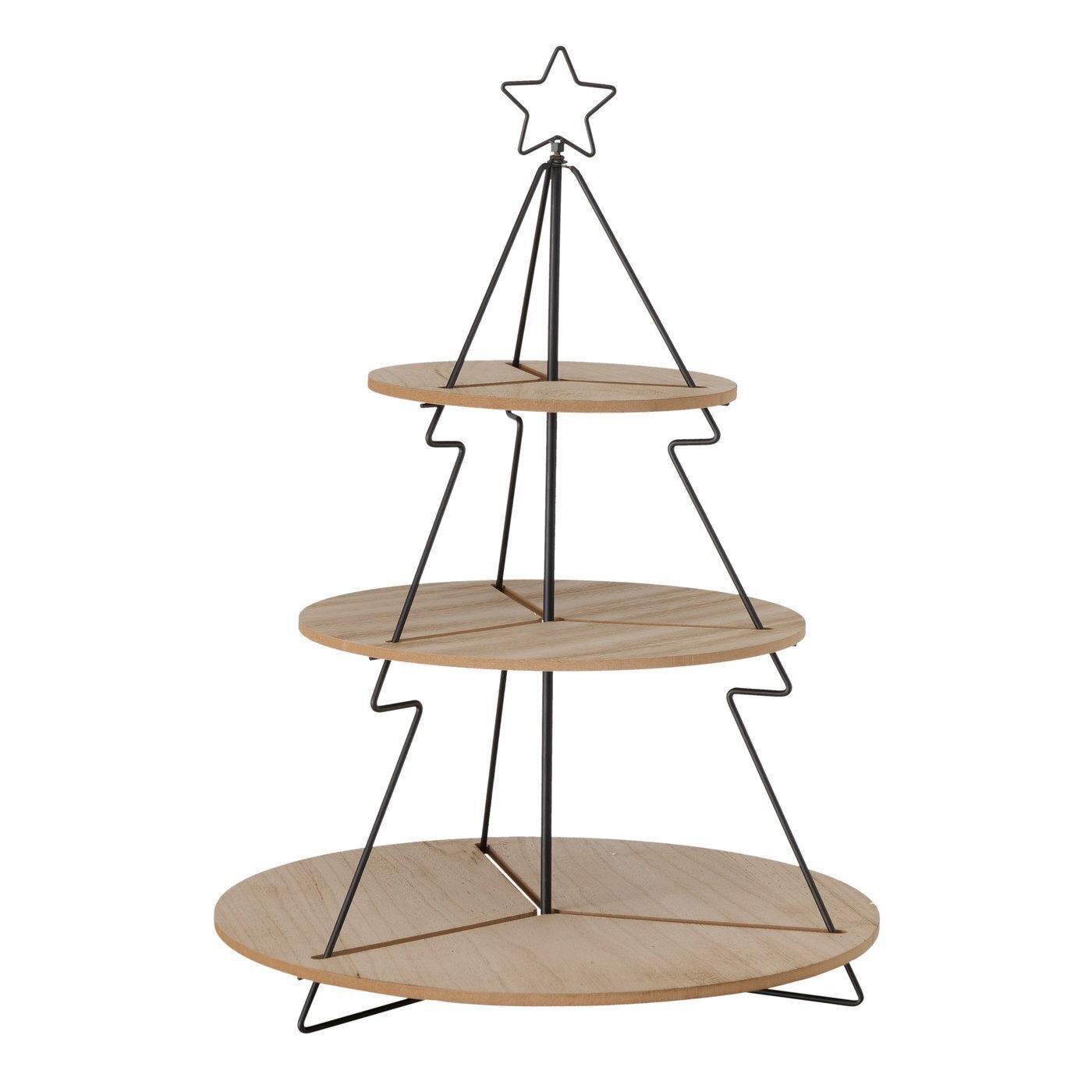 Etagere Linella Weihnachten, natur 