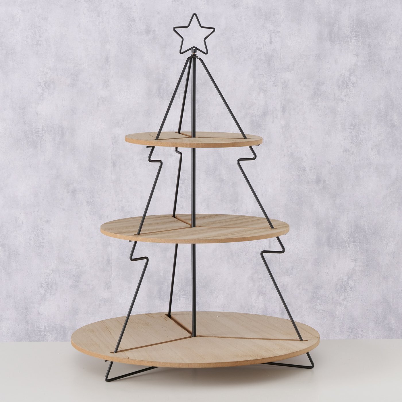 Etagere Linella Weihnachten, natur 