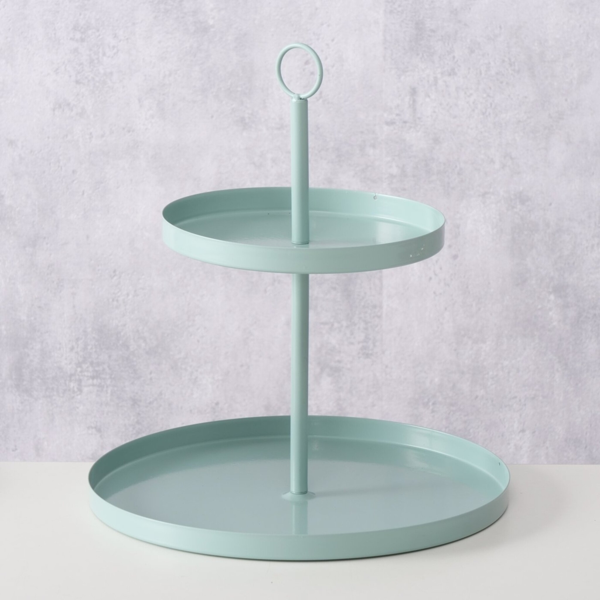 Etagere Samina aus Metall, türkis 