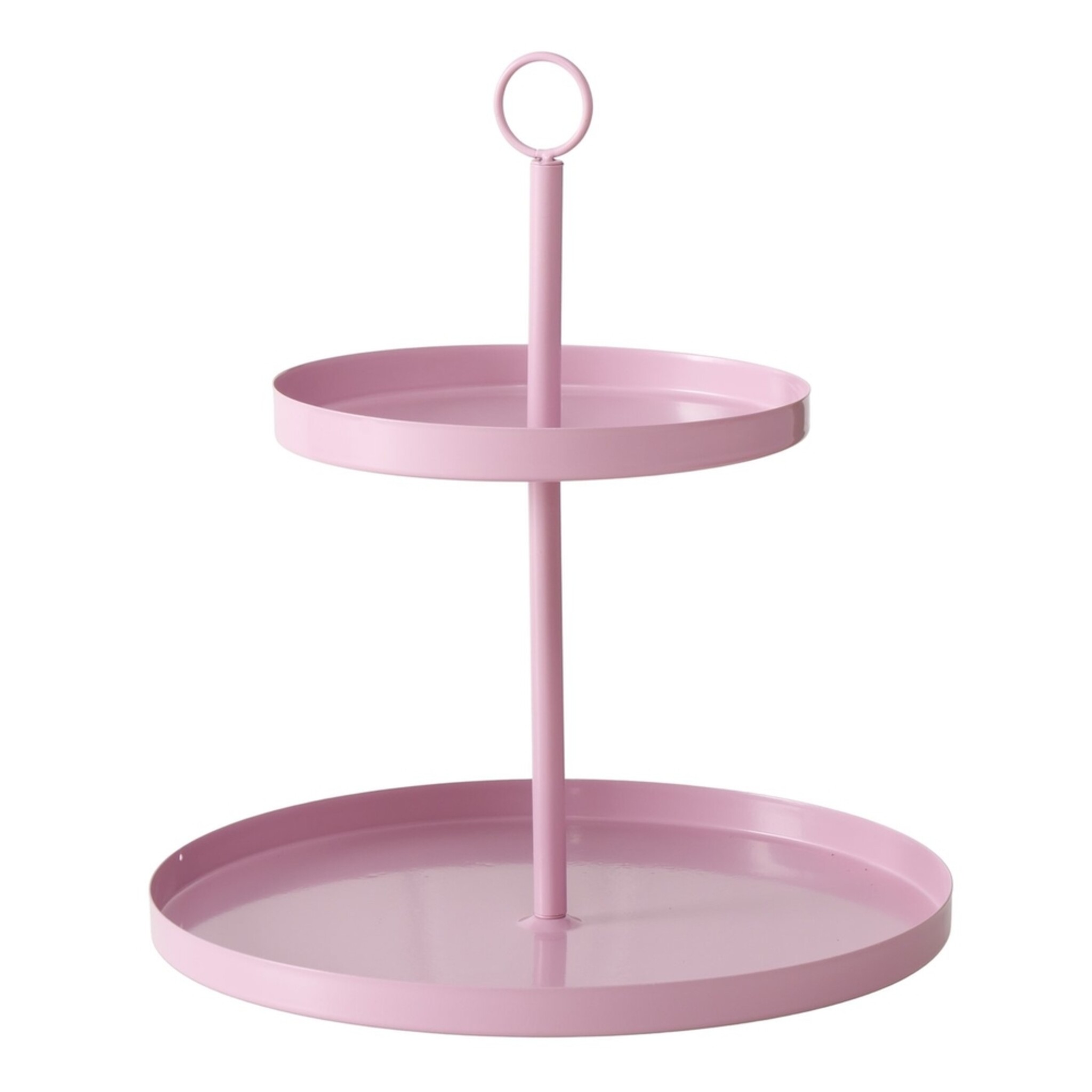 Etagere Samina aus Metall, rosa 