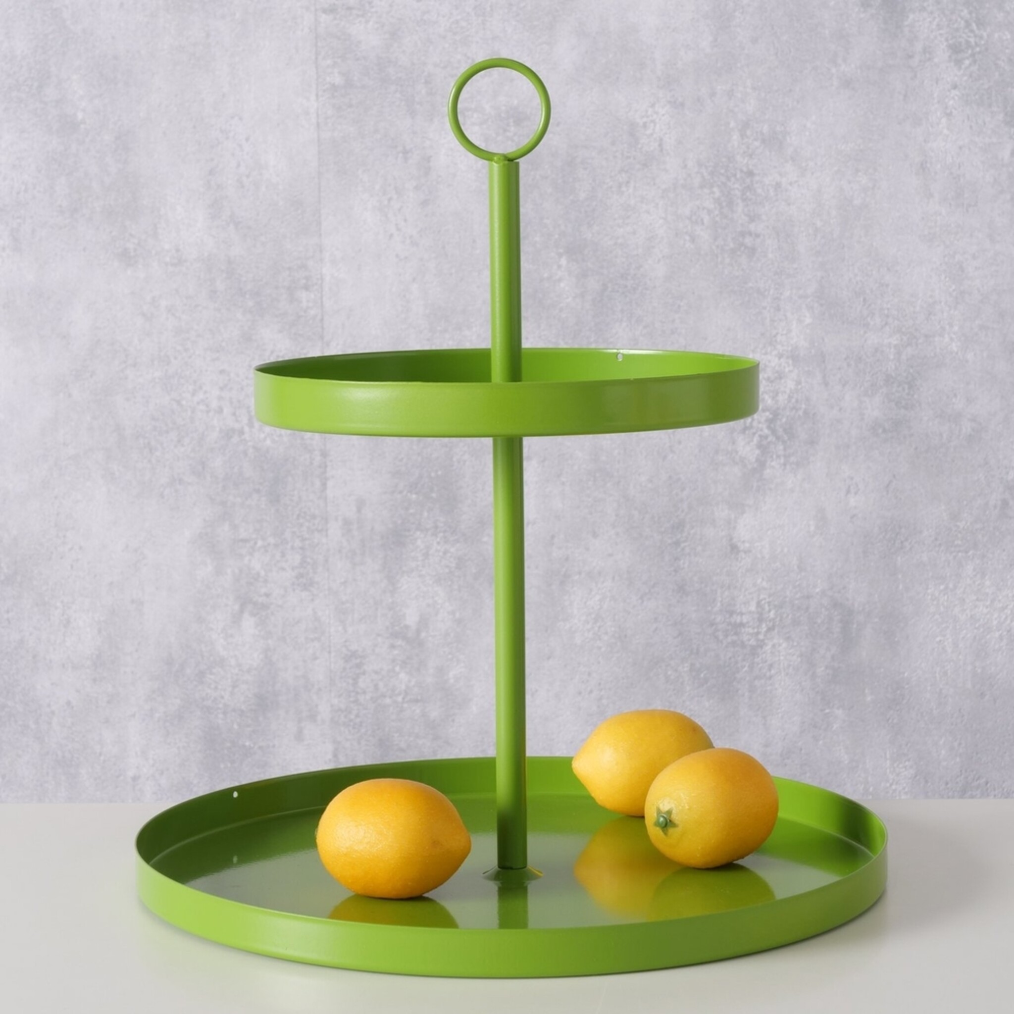 Etagere Samina aus Metall, grün 