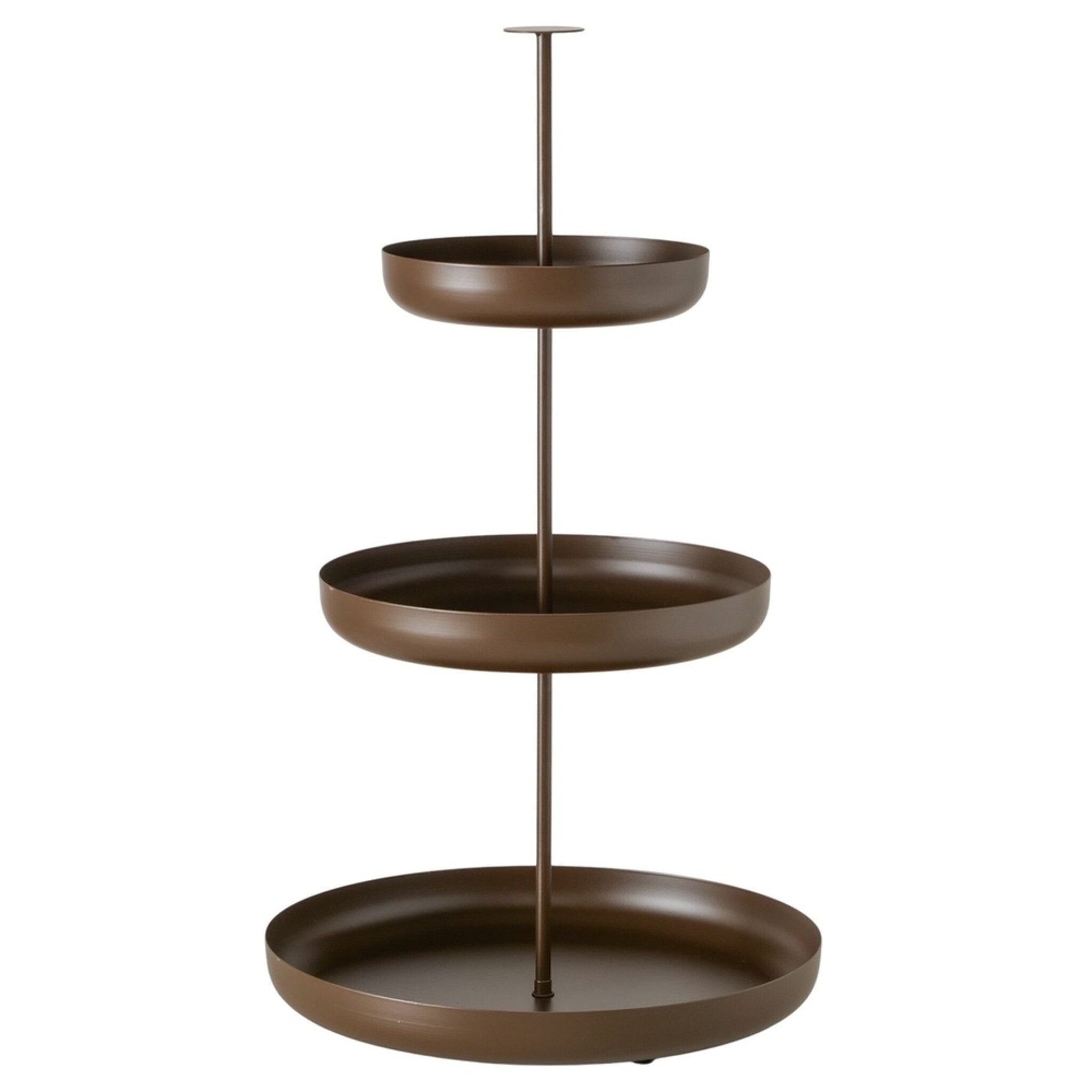 Etagere Sidan, dunkelbraun 