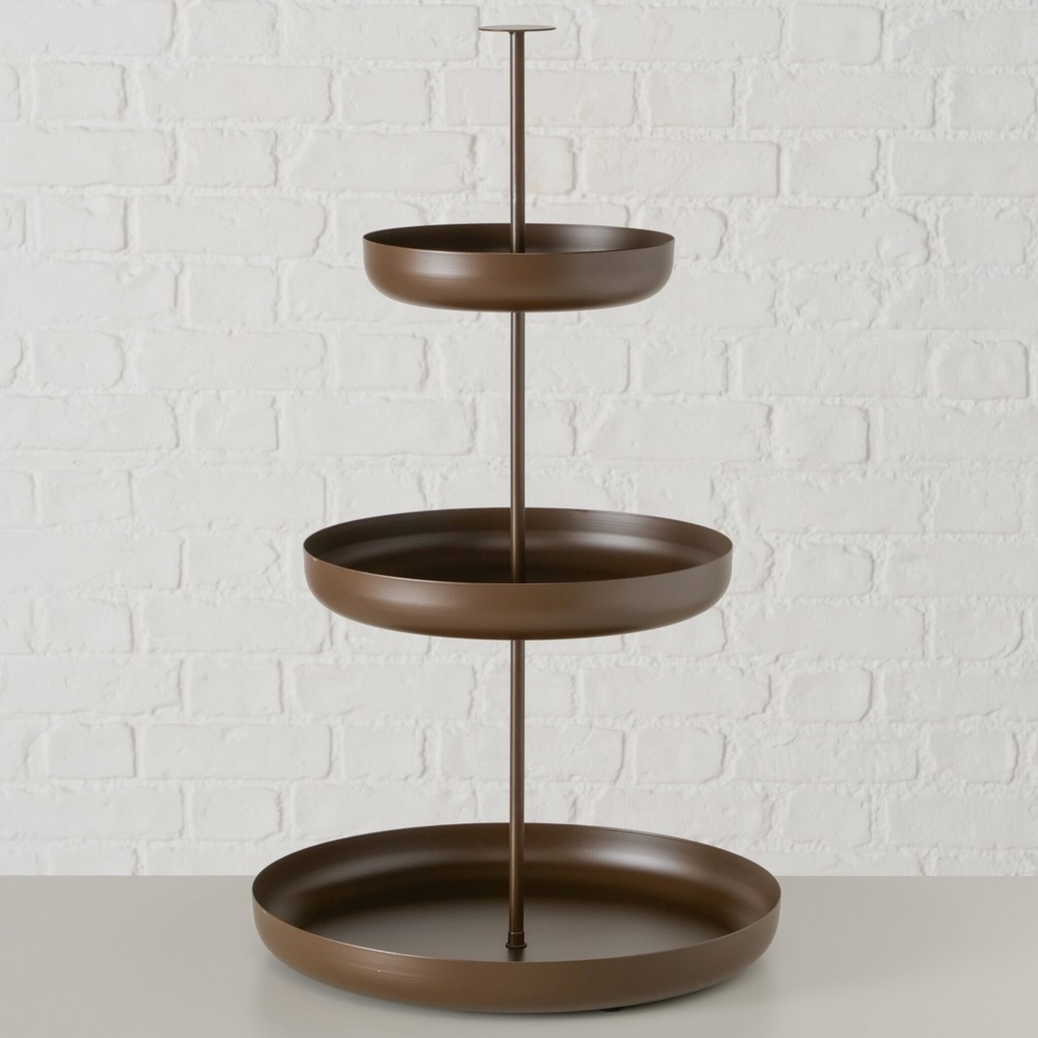 Etagere Sidan, dunkelbraun 