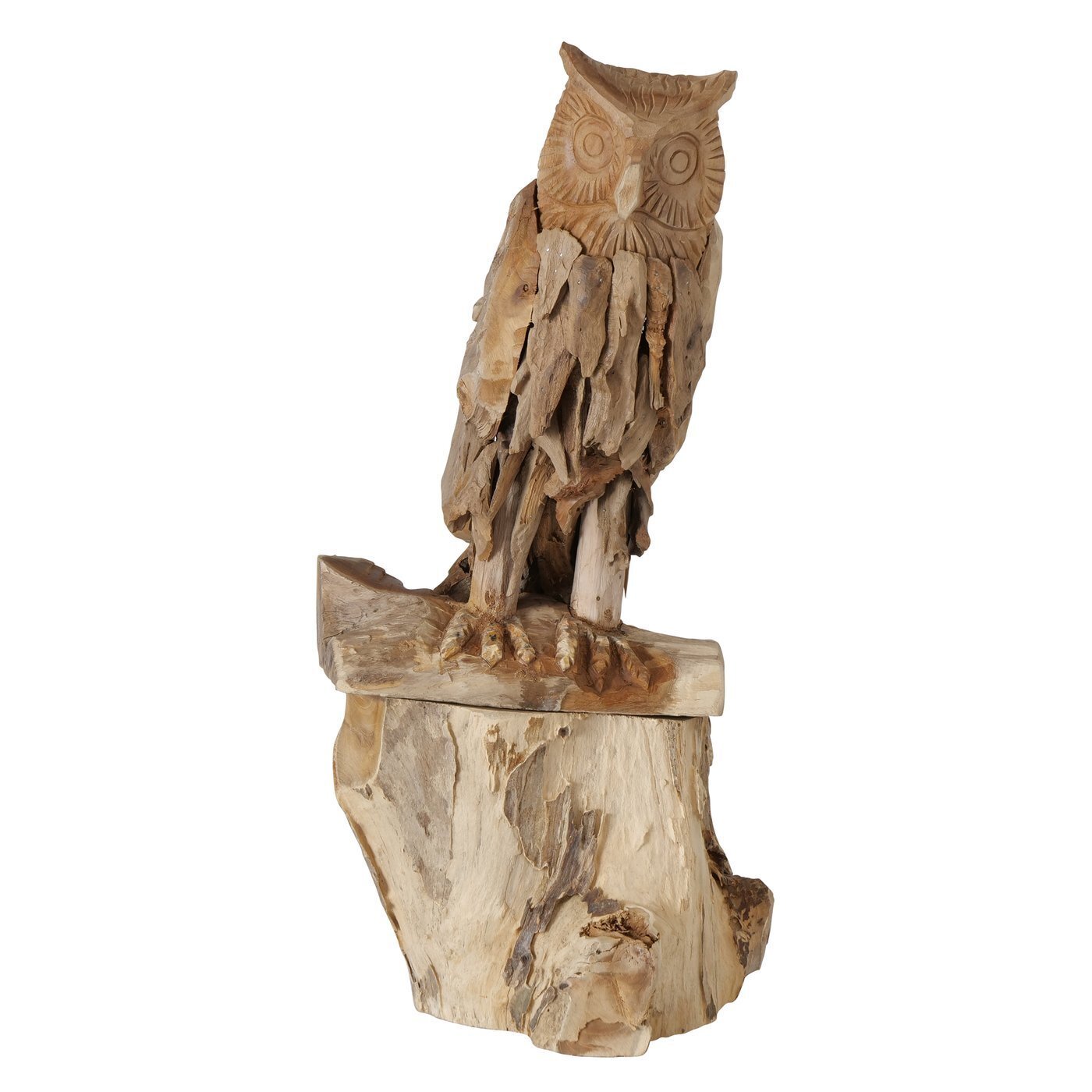 Figur Eule Hedwig, natur 