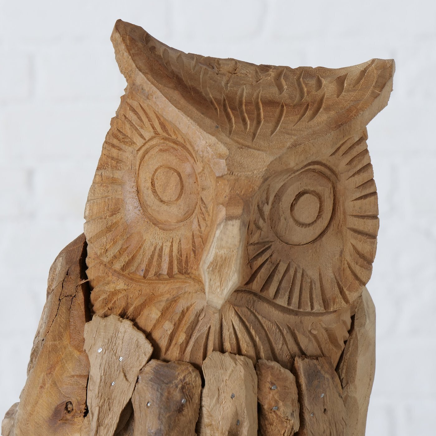 Figur Eule Hedwig, natur 