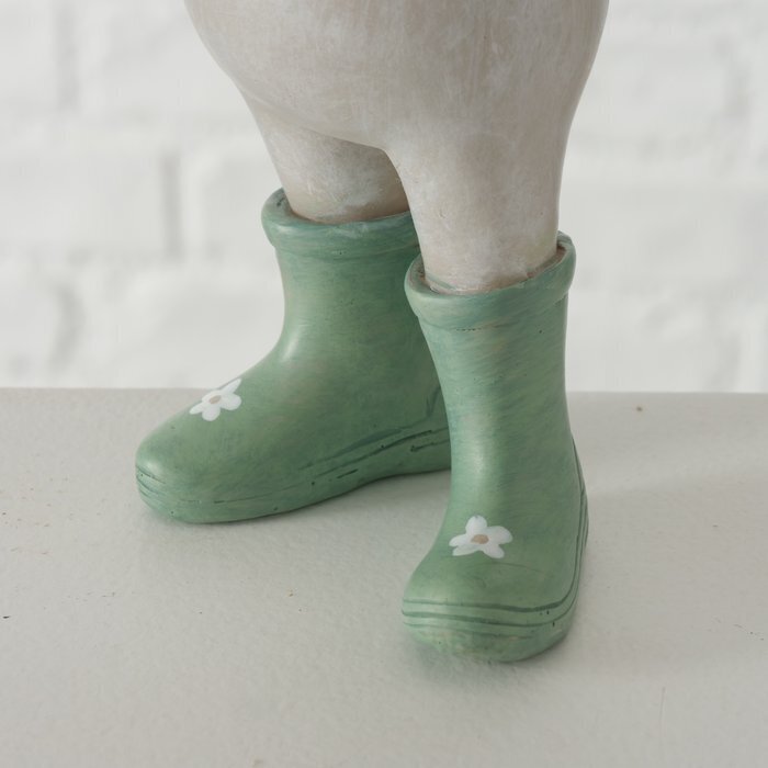 Figur Mirco, grau 10 x 5 x 19 cm