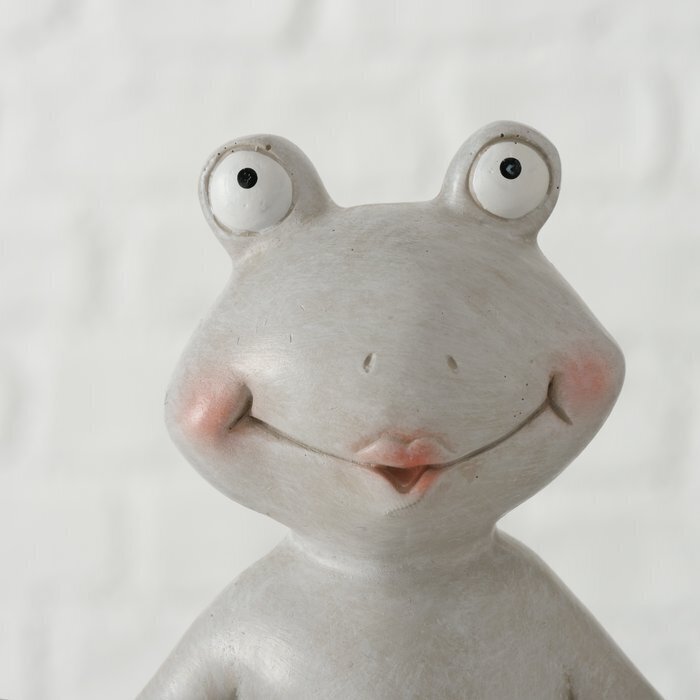 Figur Mirco, grau 10 x 5 x 19 cm