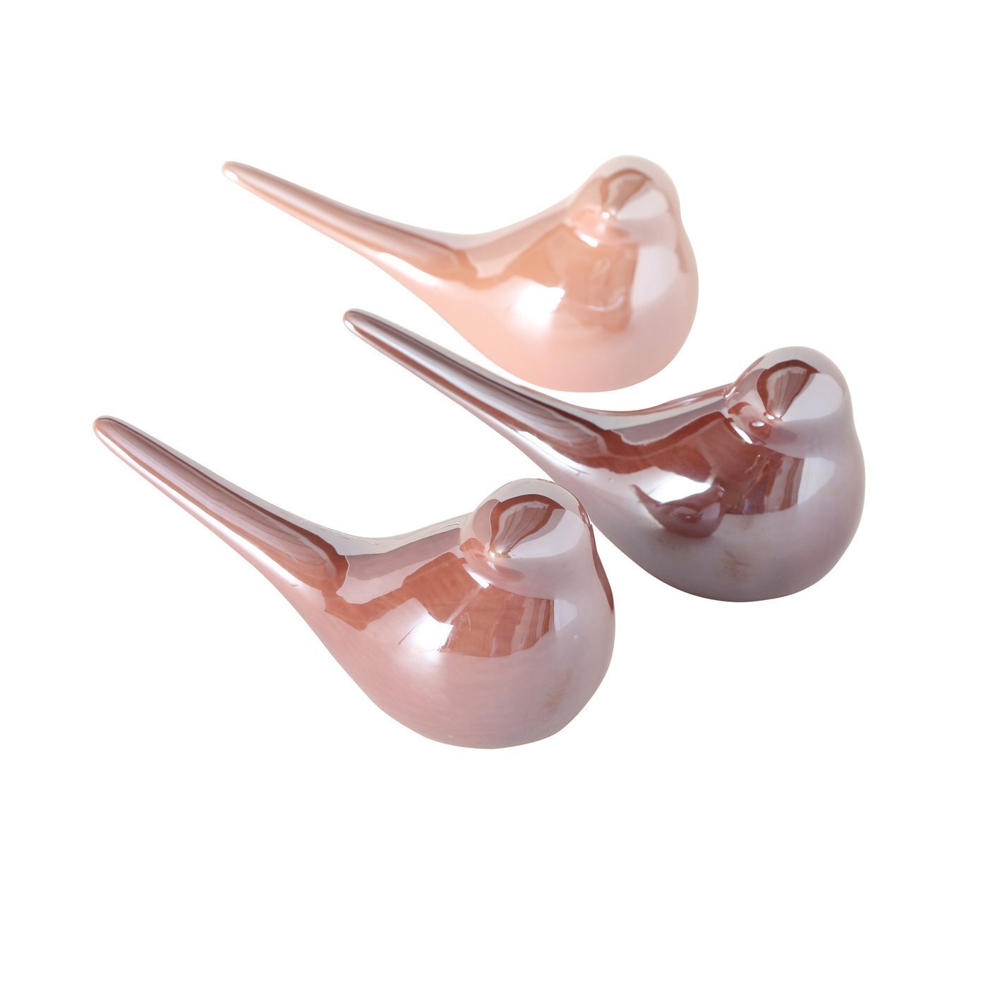 Figur Perly 3er Set, rosa 