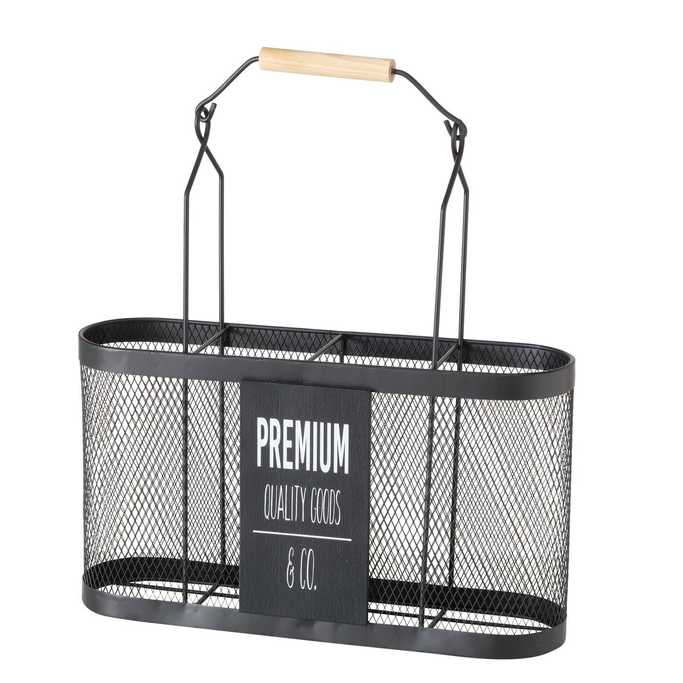 Flaschenträger Premium, schwarz 