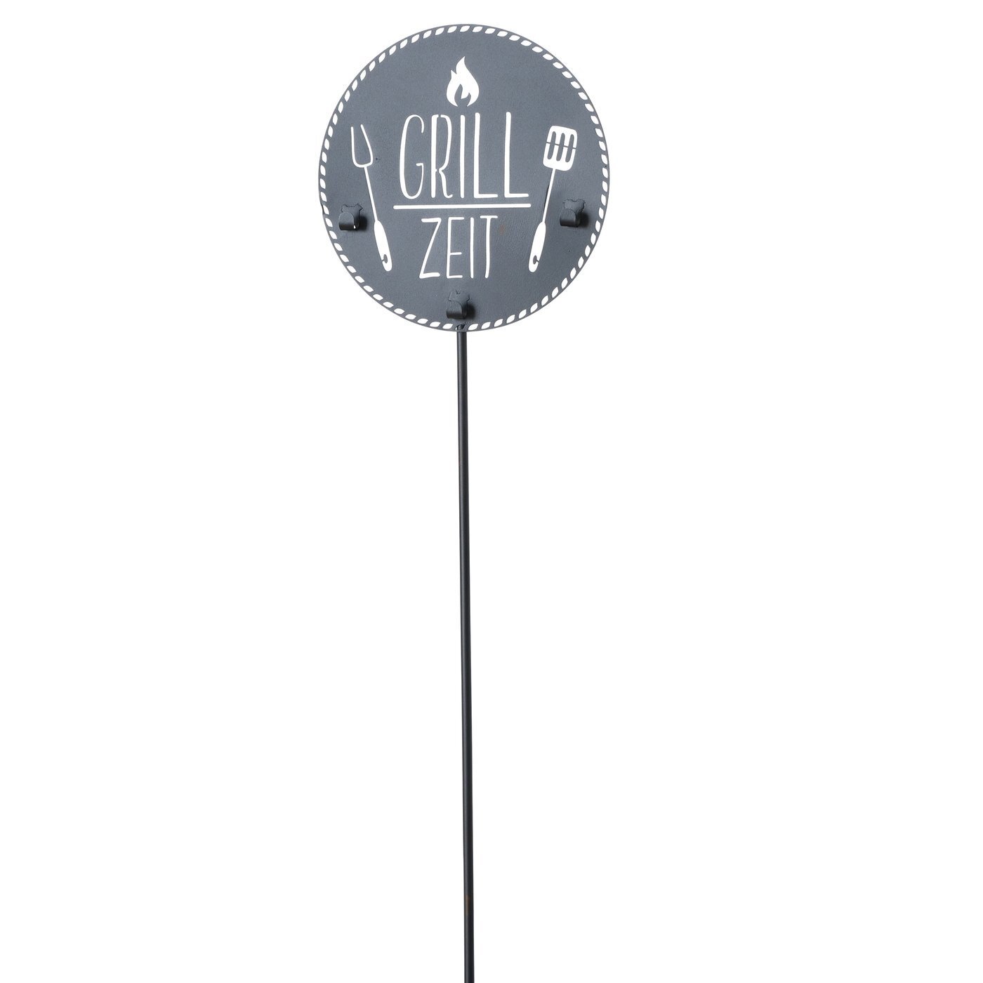 Gartenstab Griller, grau