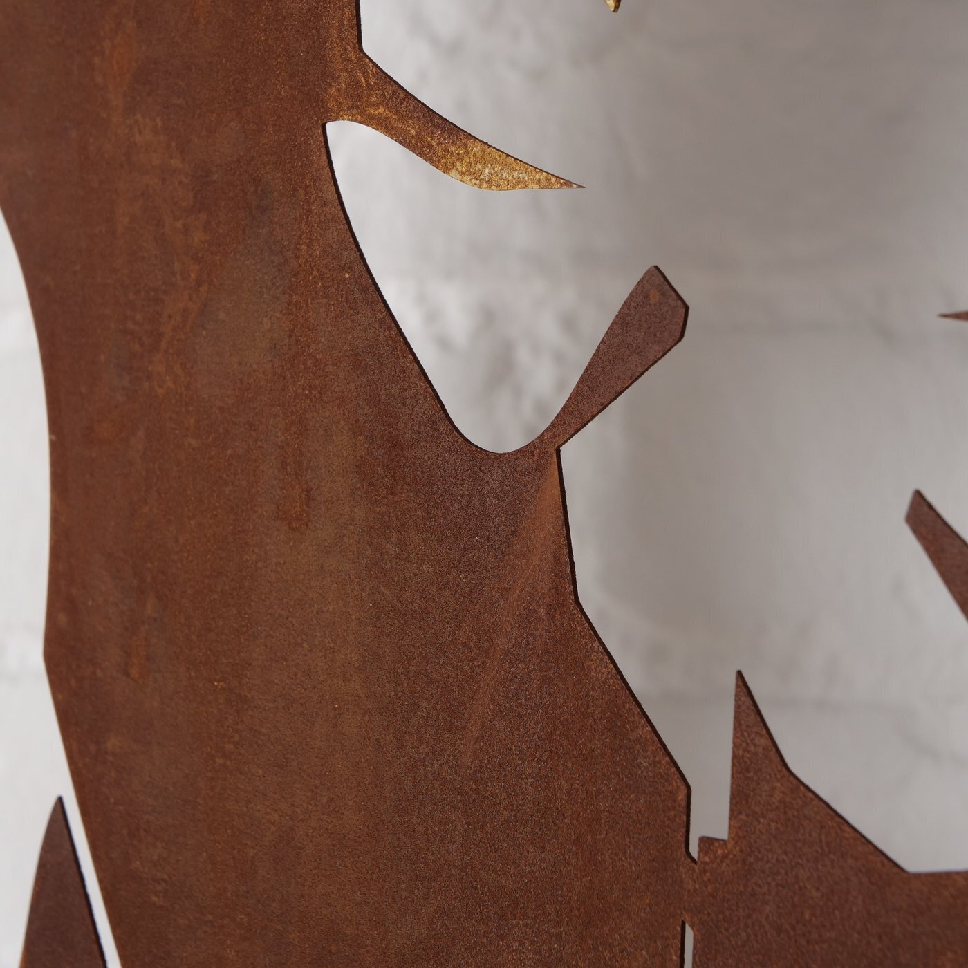 Gartenstab Lamia Edelrost, braun 