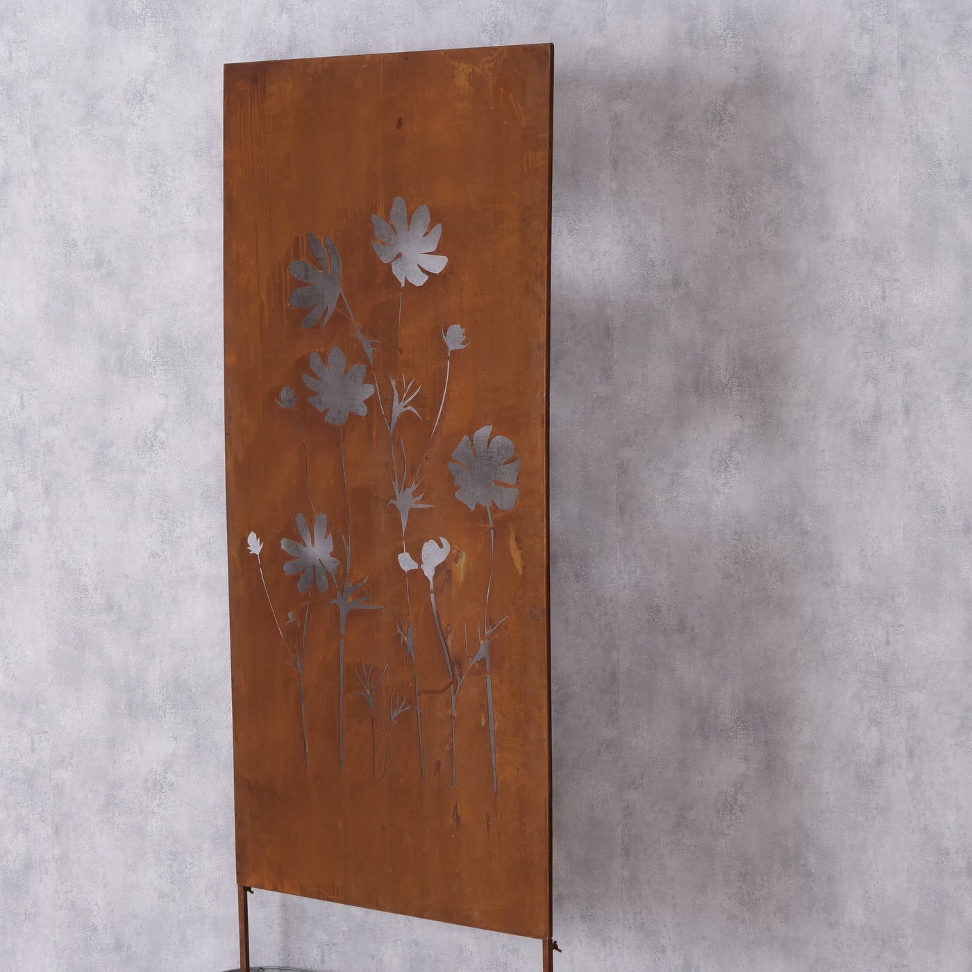 Gartenstab Lamia Edelrost, braun 190 x 75 cm