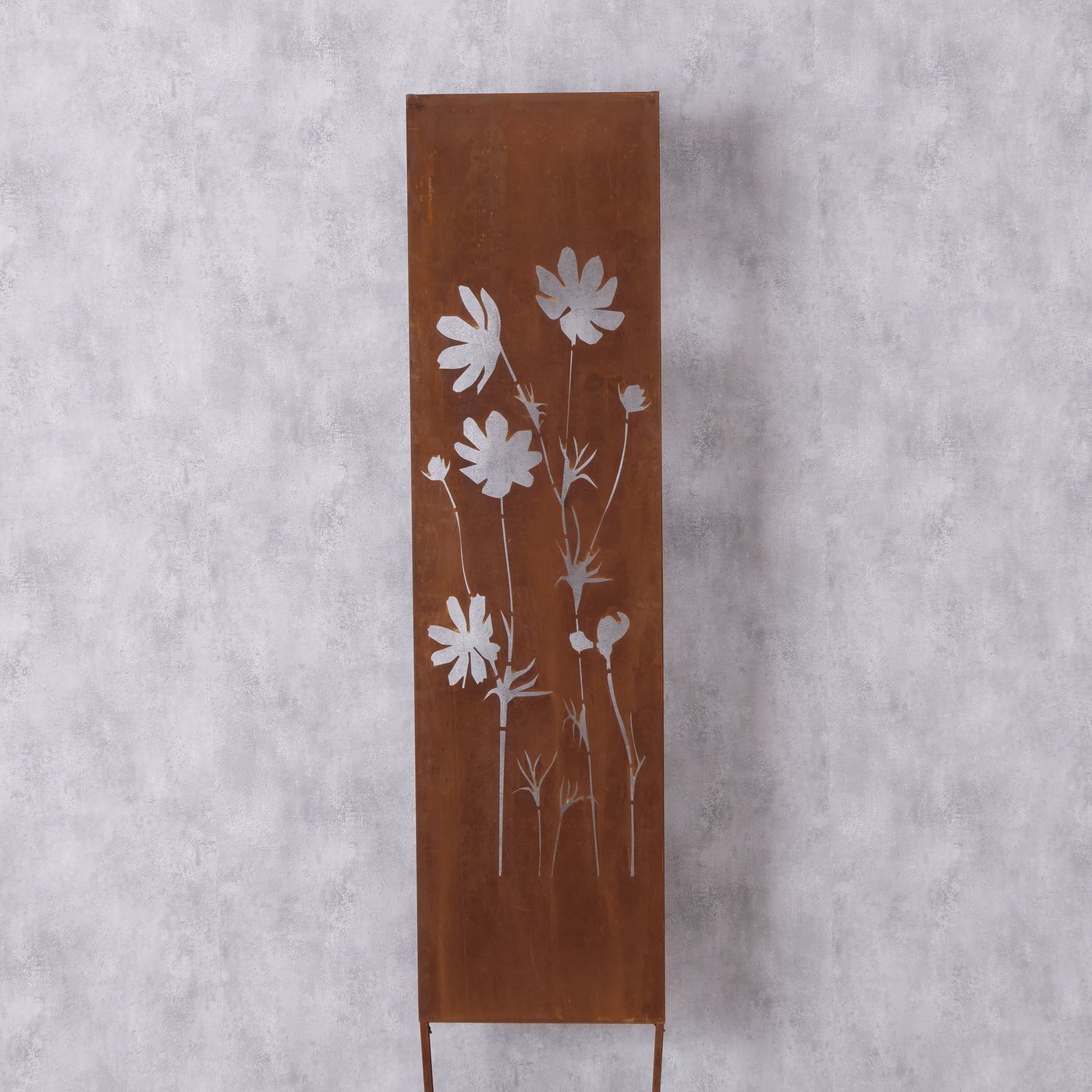 Gartenstab Lamia Edelrost, braun 190 x 40 cm