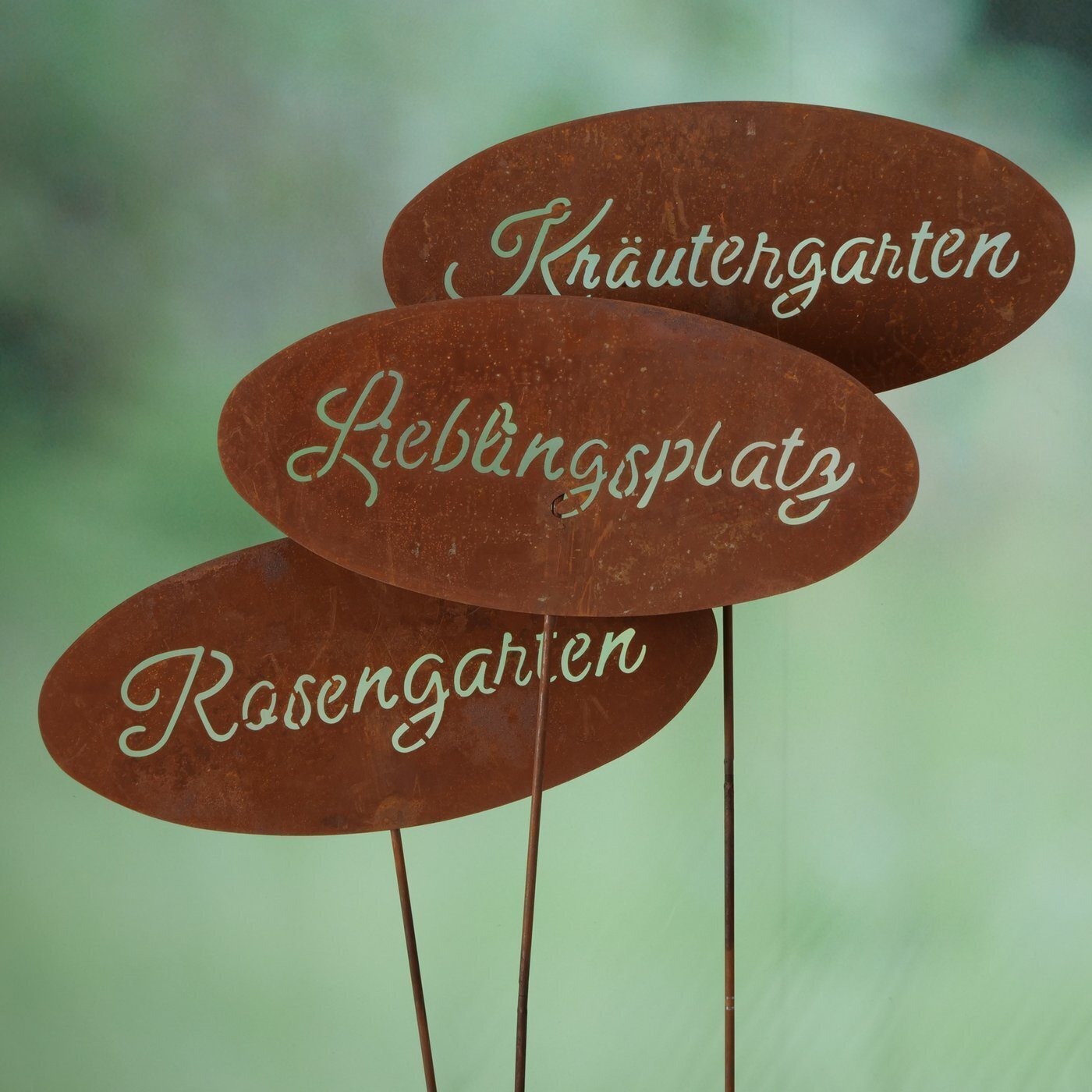 Gartenstab Loreo, rostbraun