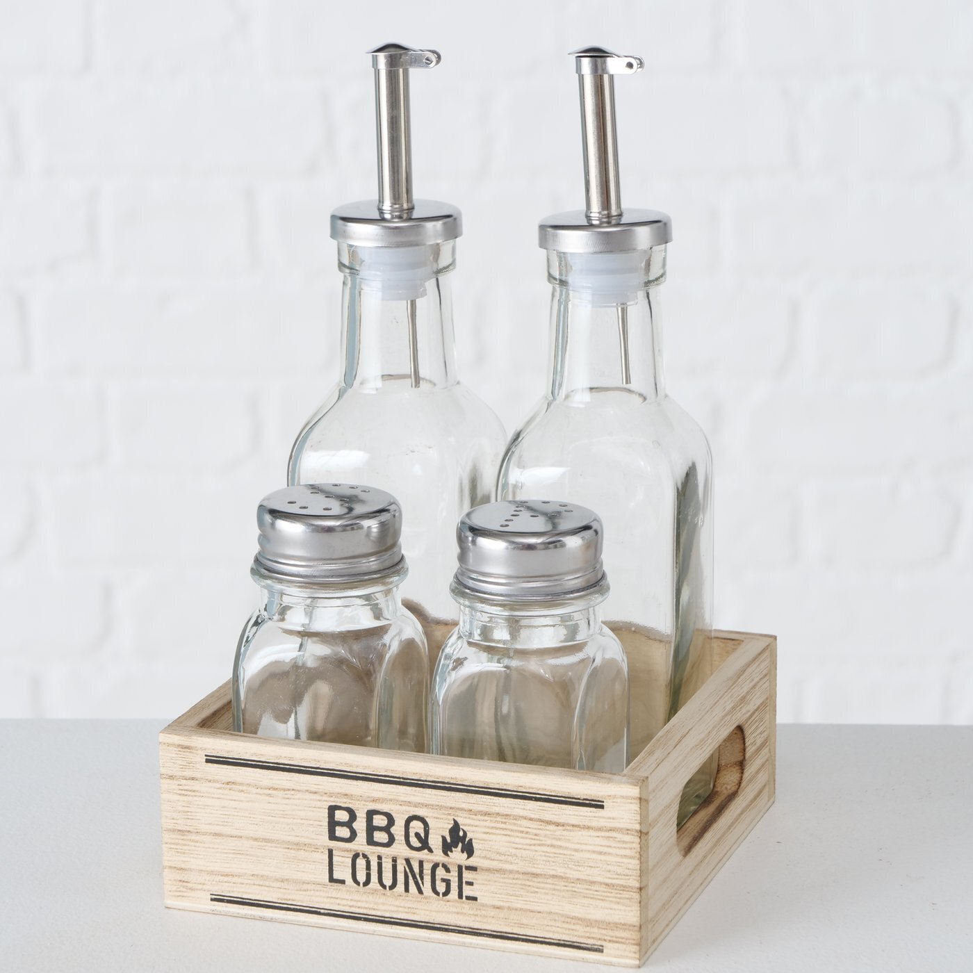 Gewürz Flaschen Set Conny, klar 