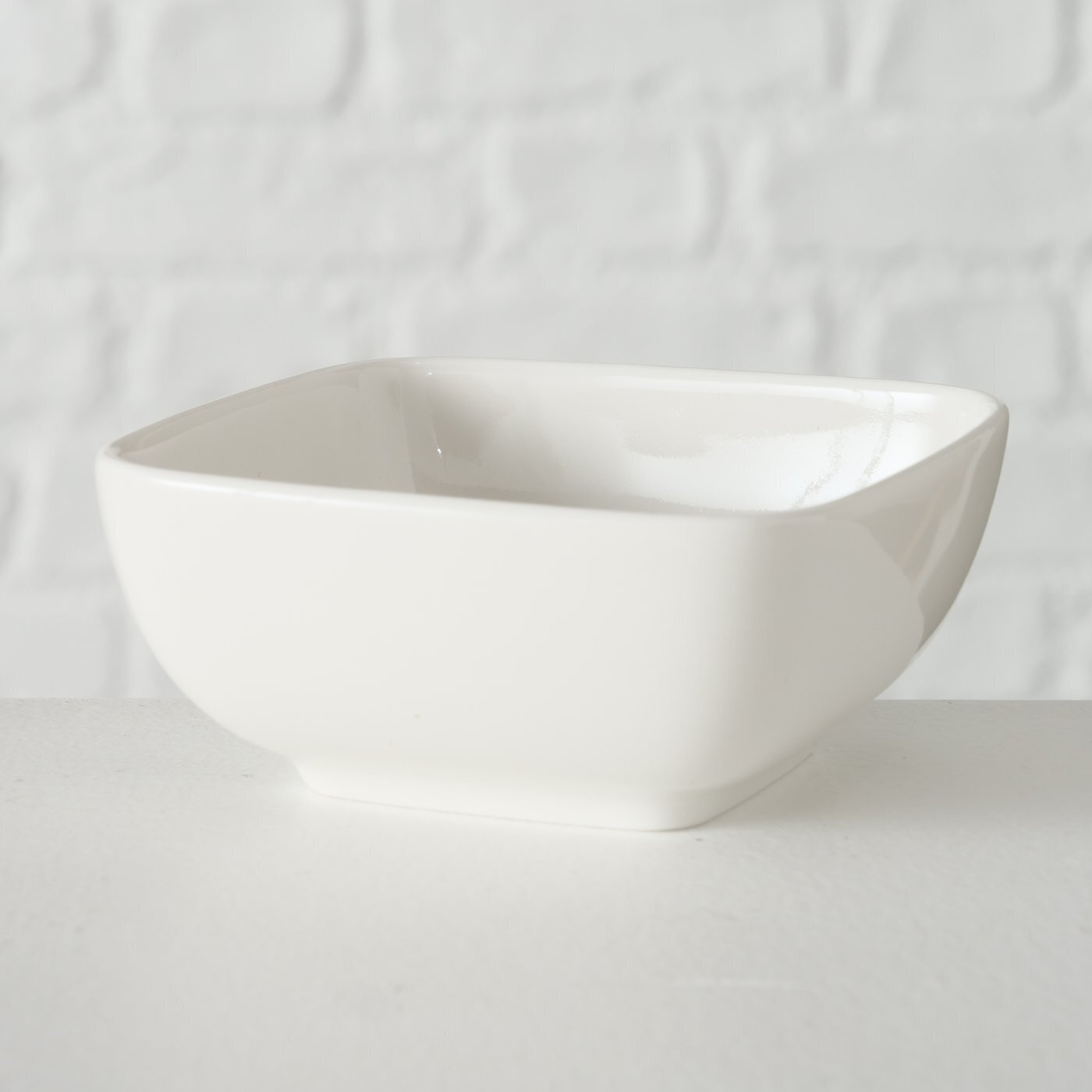 Grillgeschirr Schale Conny, weiss 