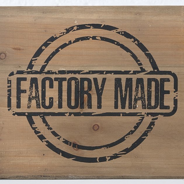 Holzkiste Box Original mit Henkel, natur 