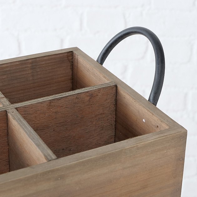 Holzkiste Box Original mit Henkel, natur 