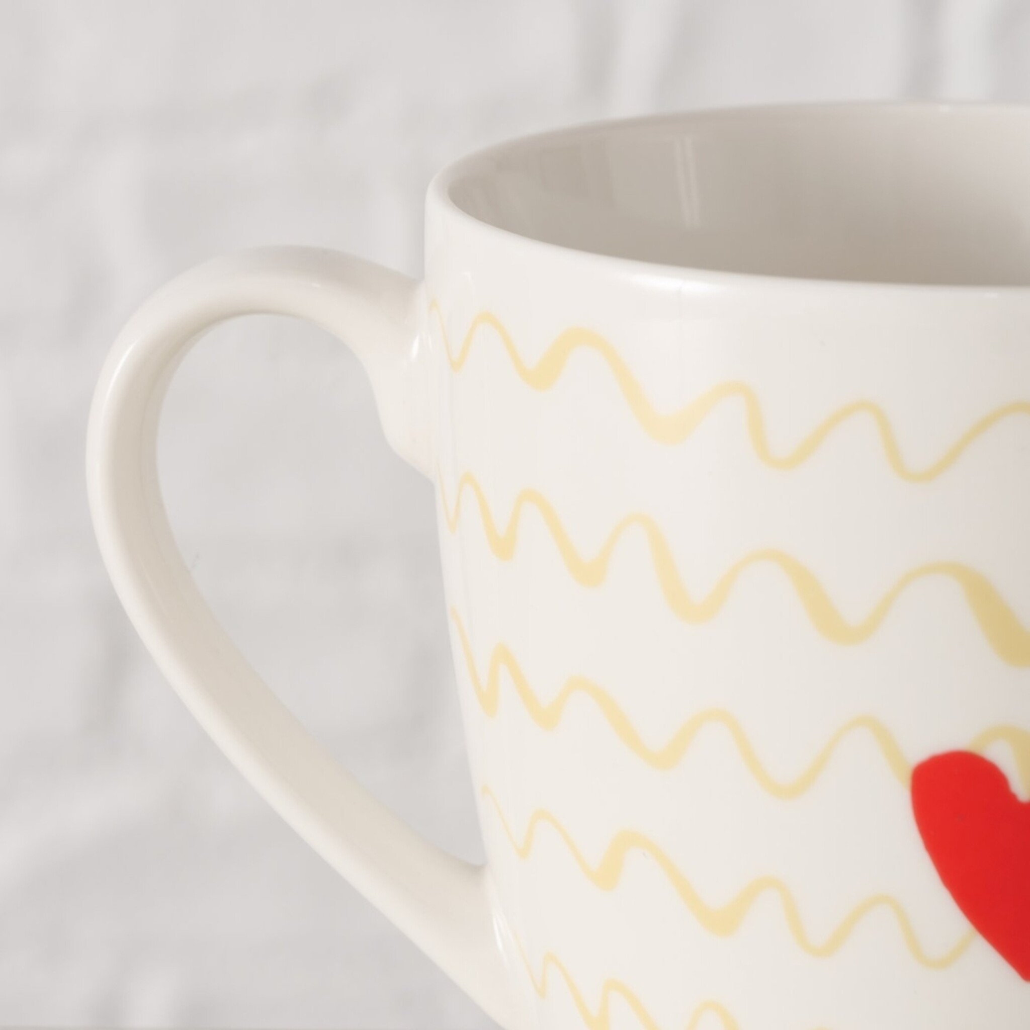 Jumbobecher More, creme 