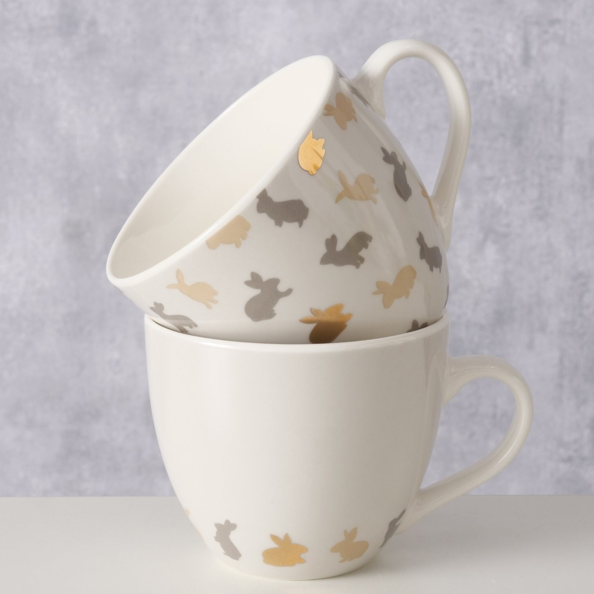 Jumbobecher Tinka 2er, beige 