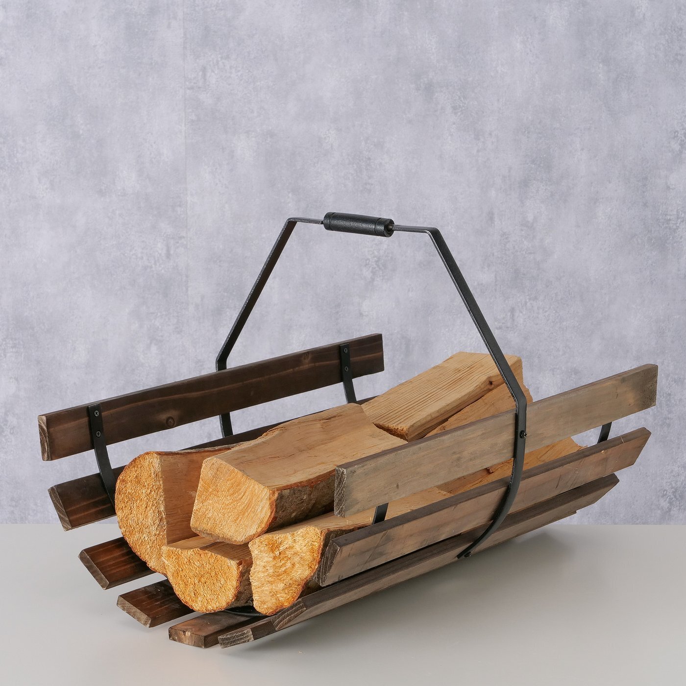 Kaminholzregal Lignum, natur 