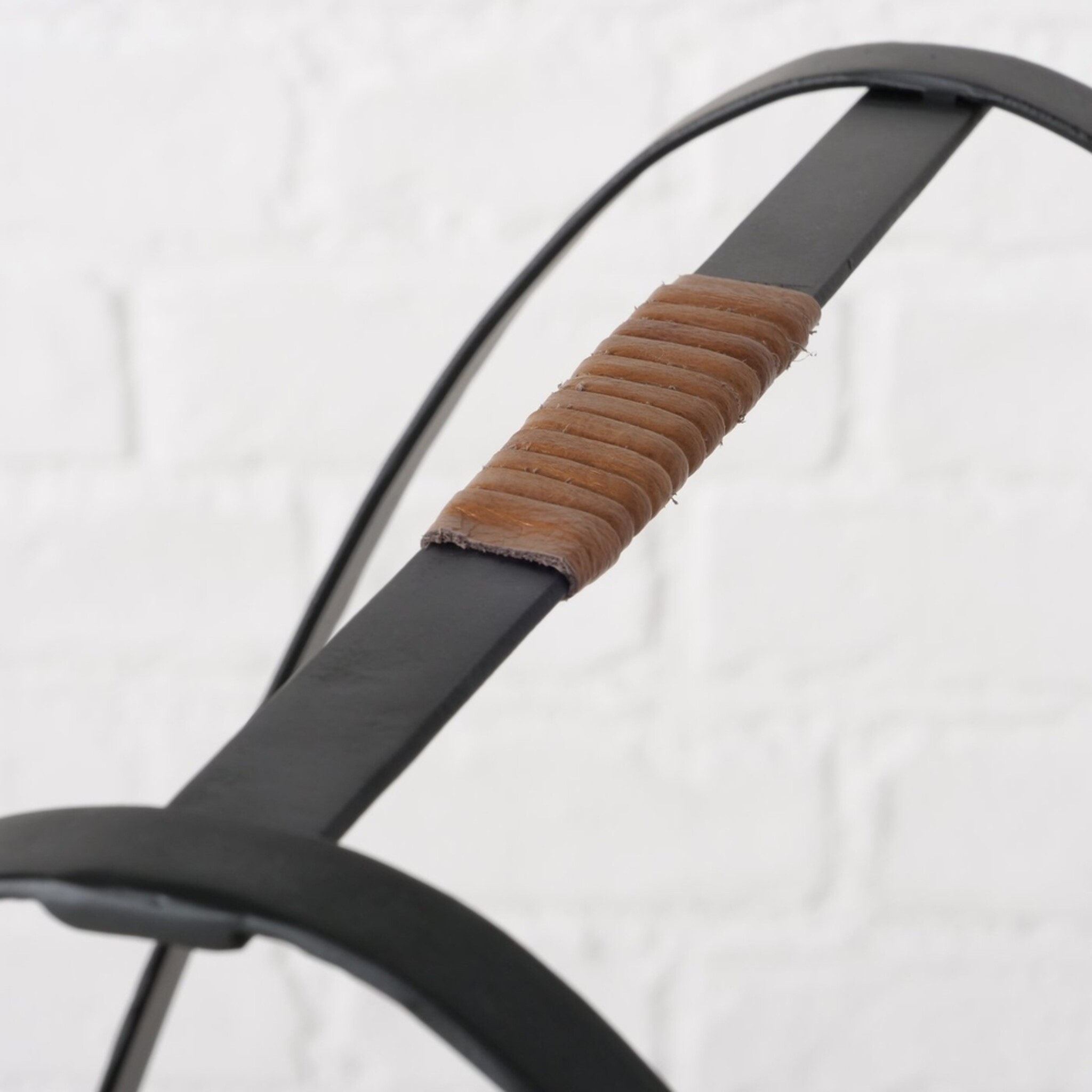 Kaminholzregal Timo, schwarz 