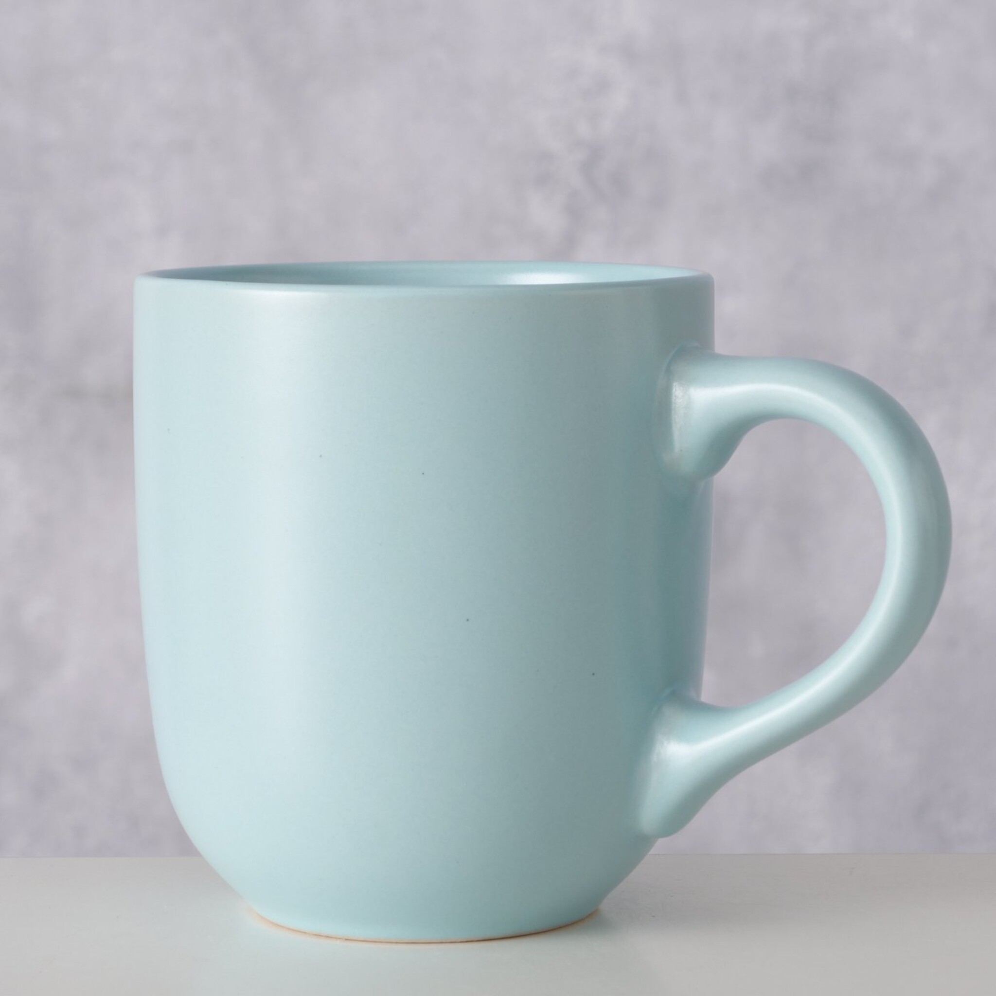 Keramik Becher Pastell, hellblau 