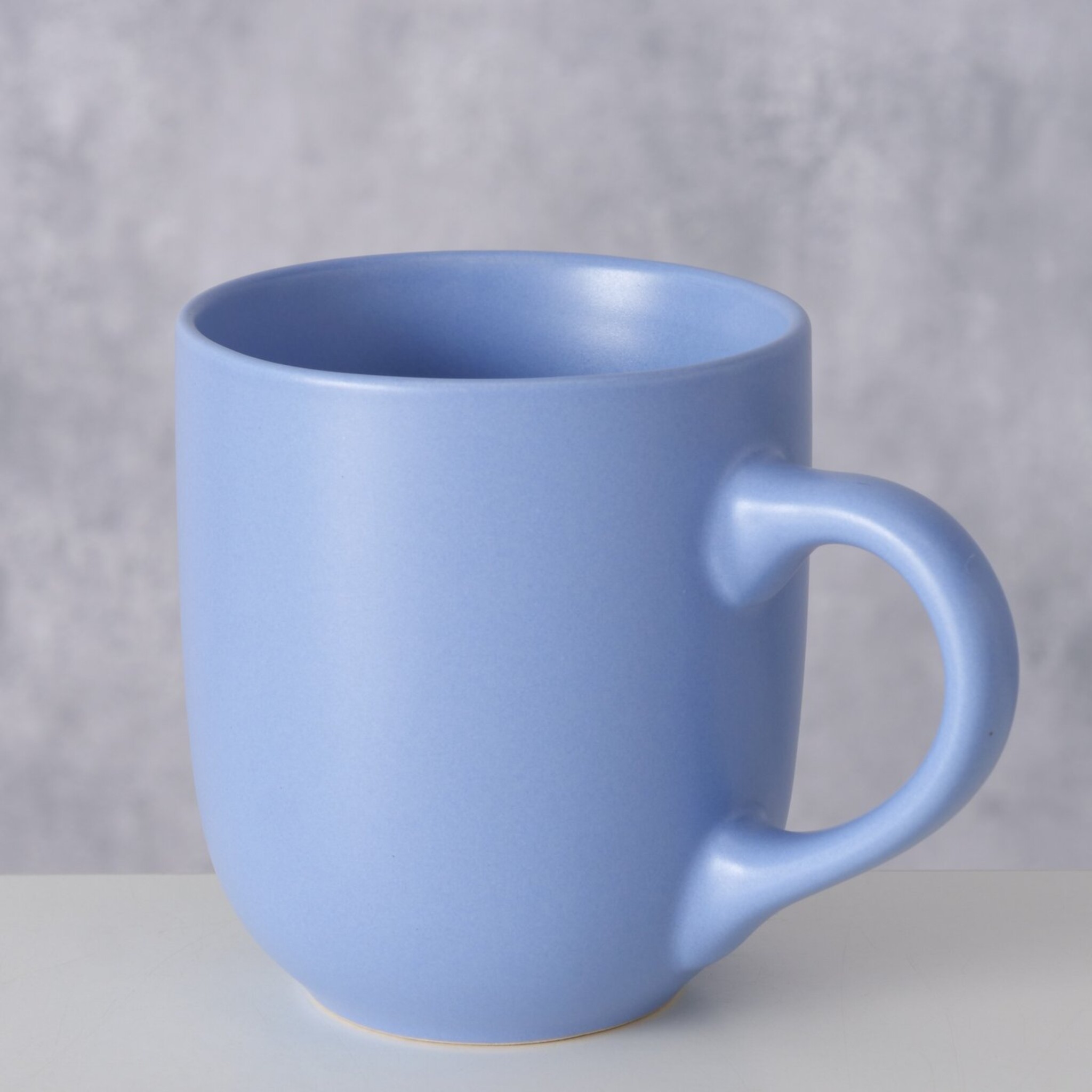 Keramik Becher Pastell, blau 