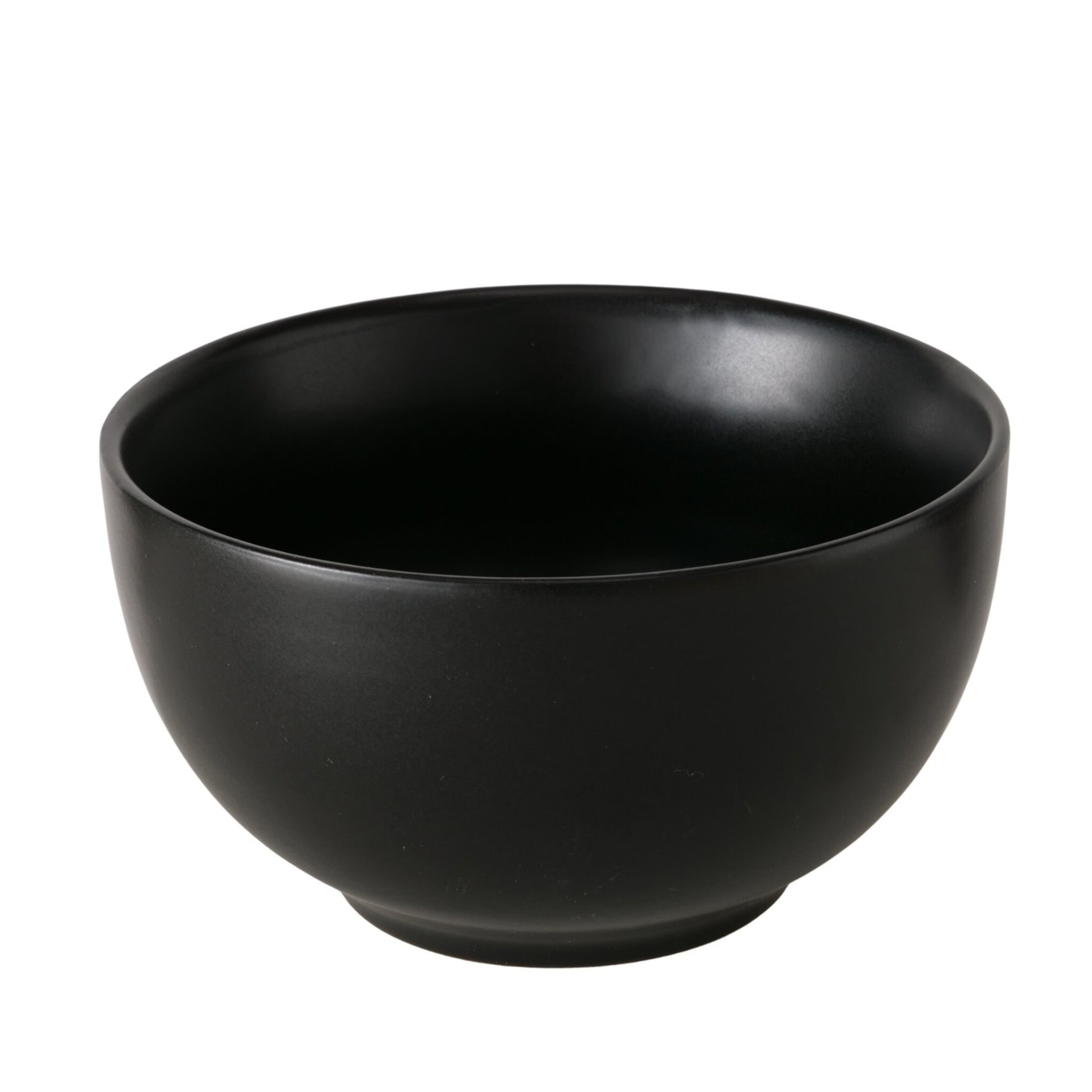 Keramik Müslischale Pastell, Schwarz 