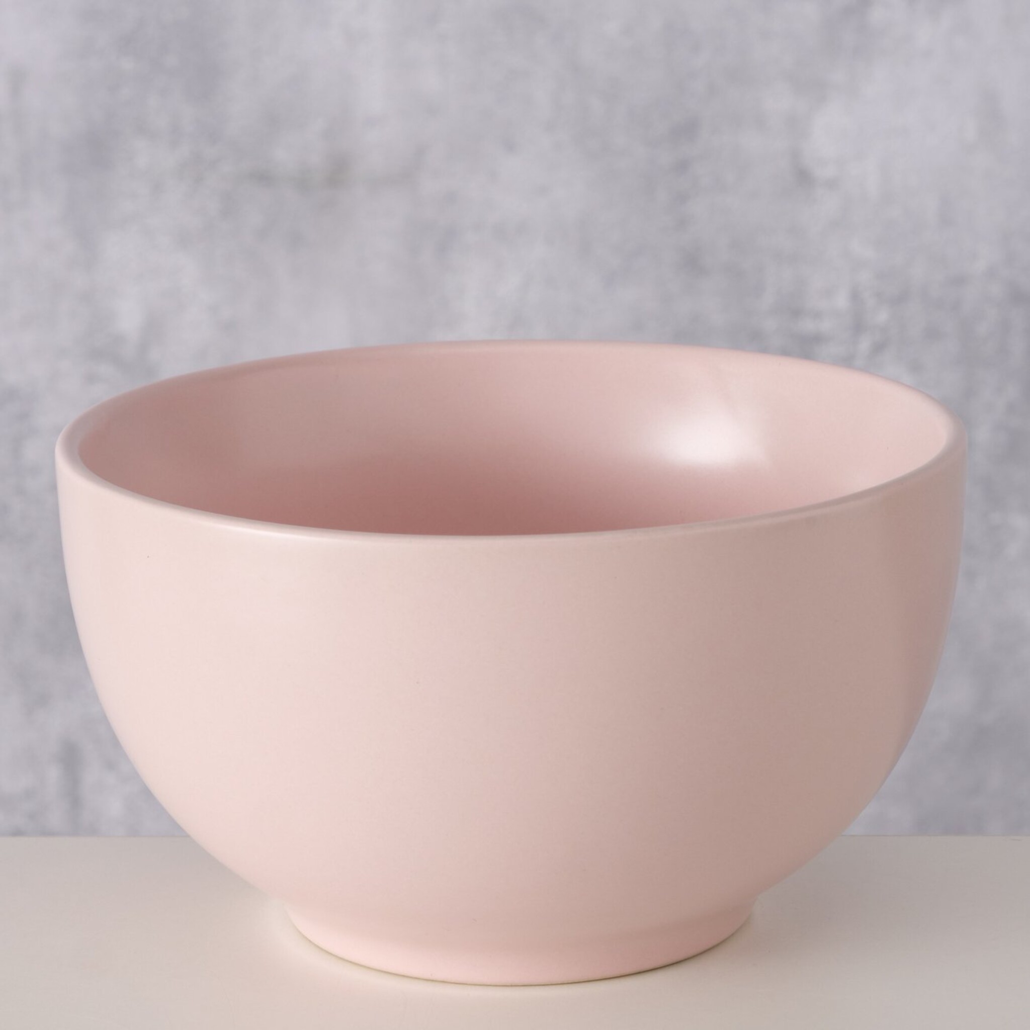 Keramik Müslischale Pastell, Hellrosa 