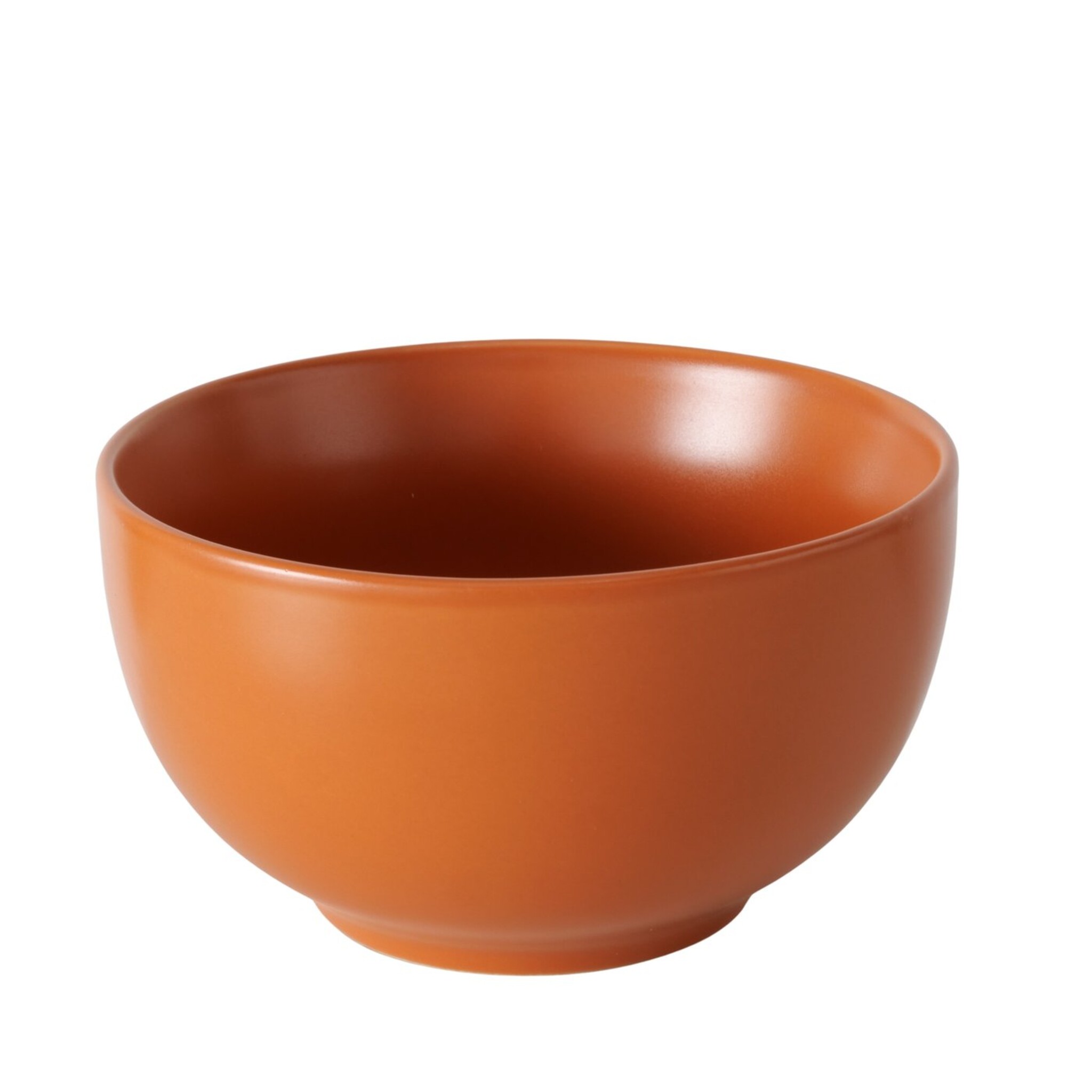 Keramik Müslischale Pastell, Orange 