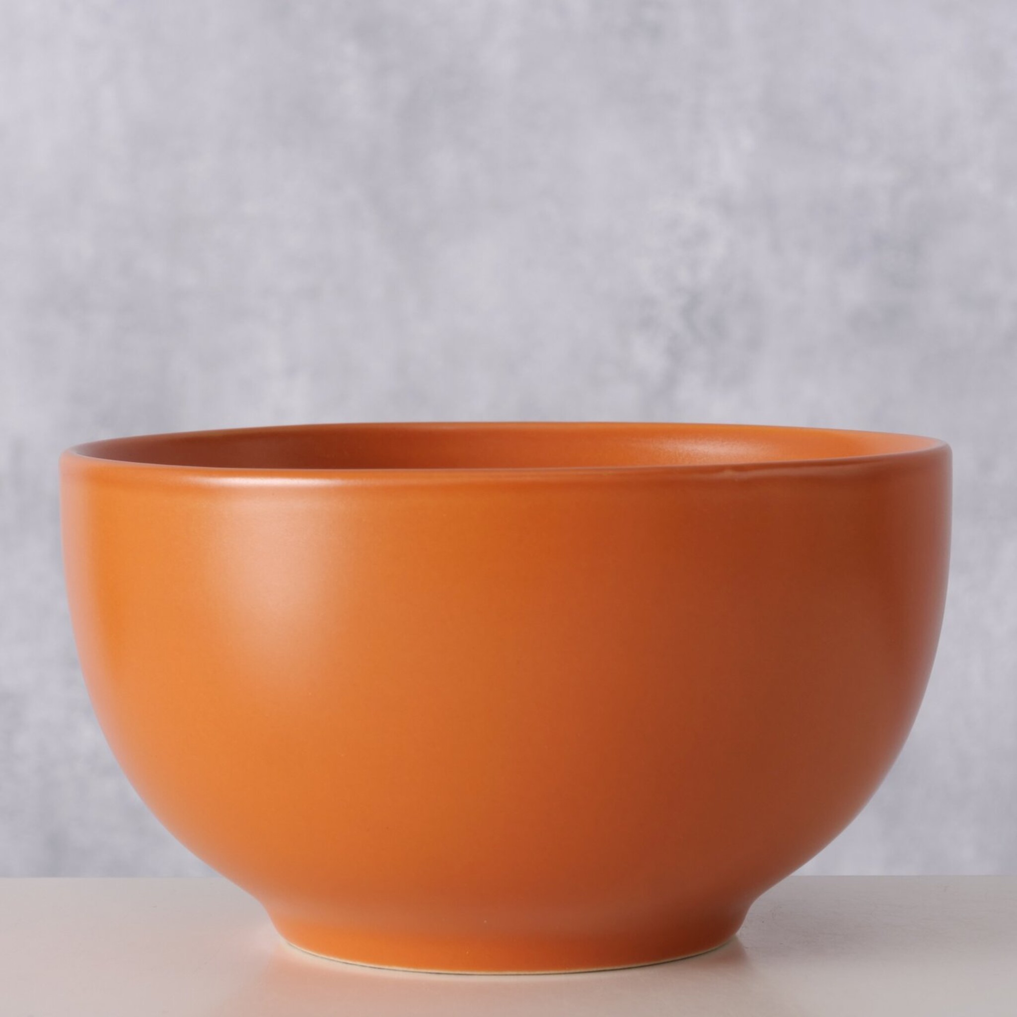 Keramik Müslischale Pastell, Orange 