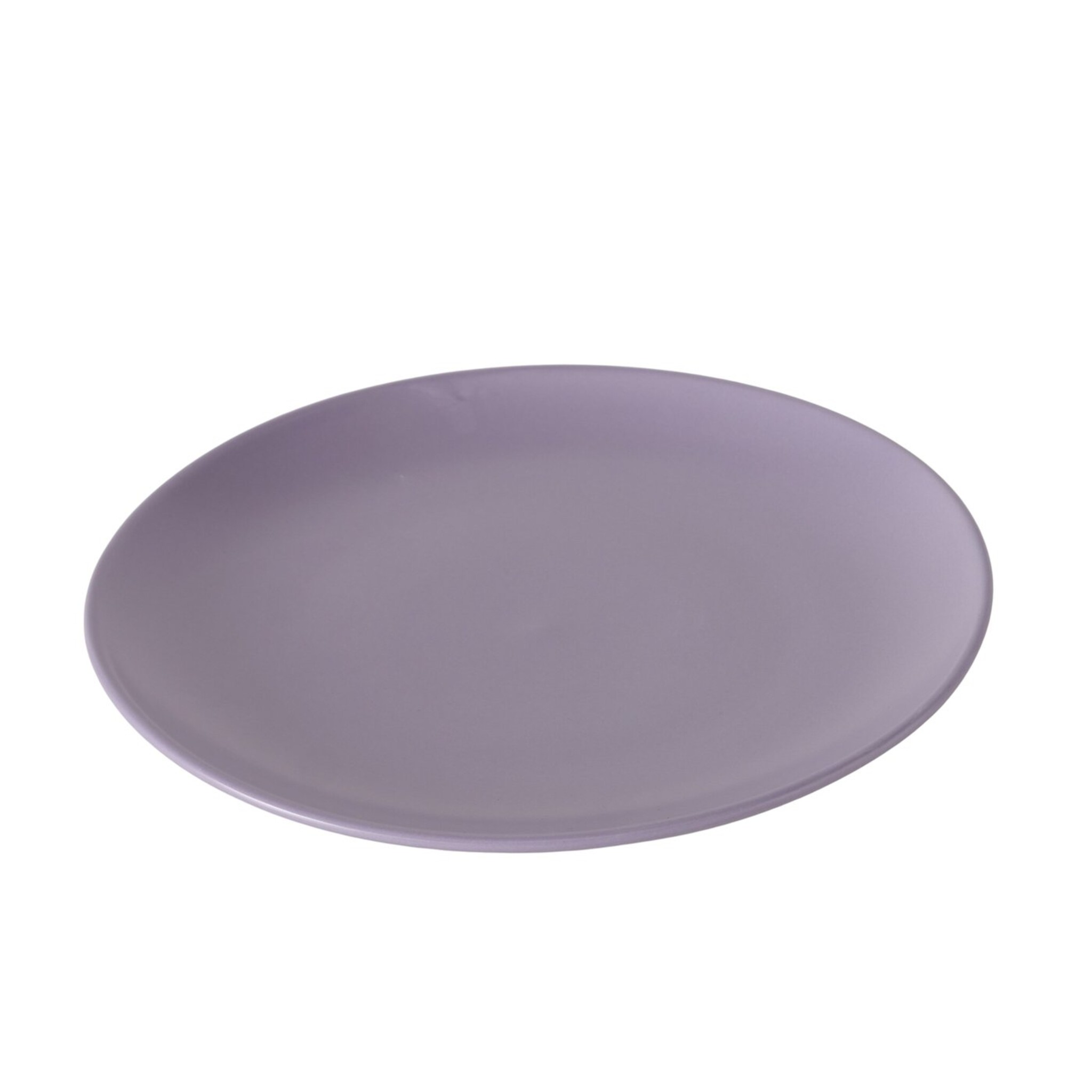 Keramik Teller Pastell, Helllila 