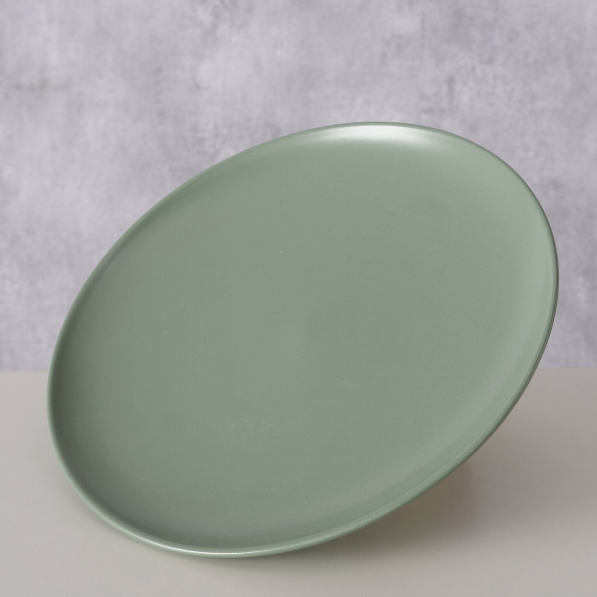 Keramik Teller Pastell, Türkis 