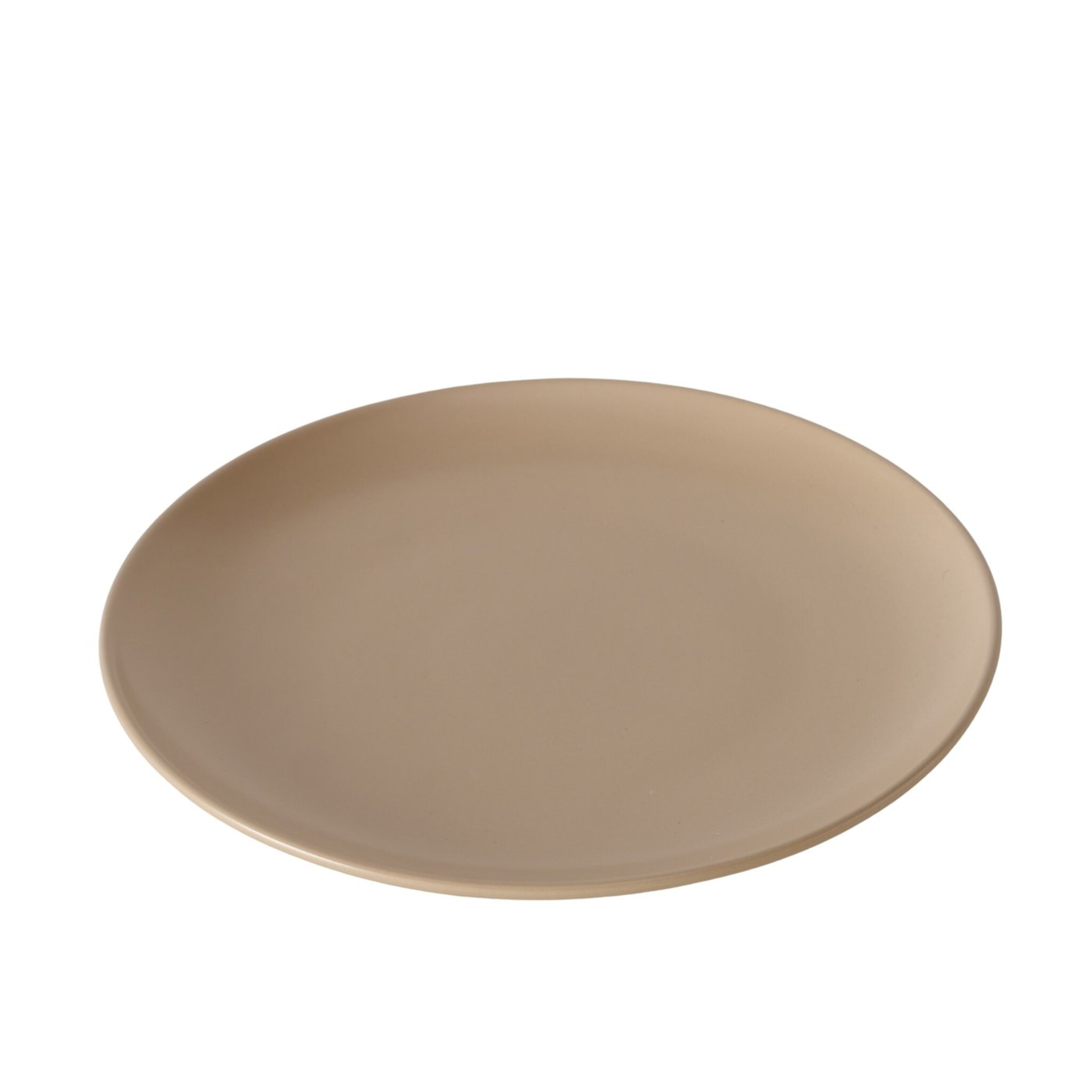 Keramik Teller Pastell, Beige 