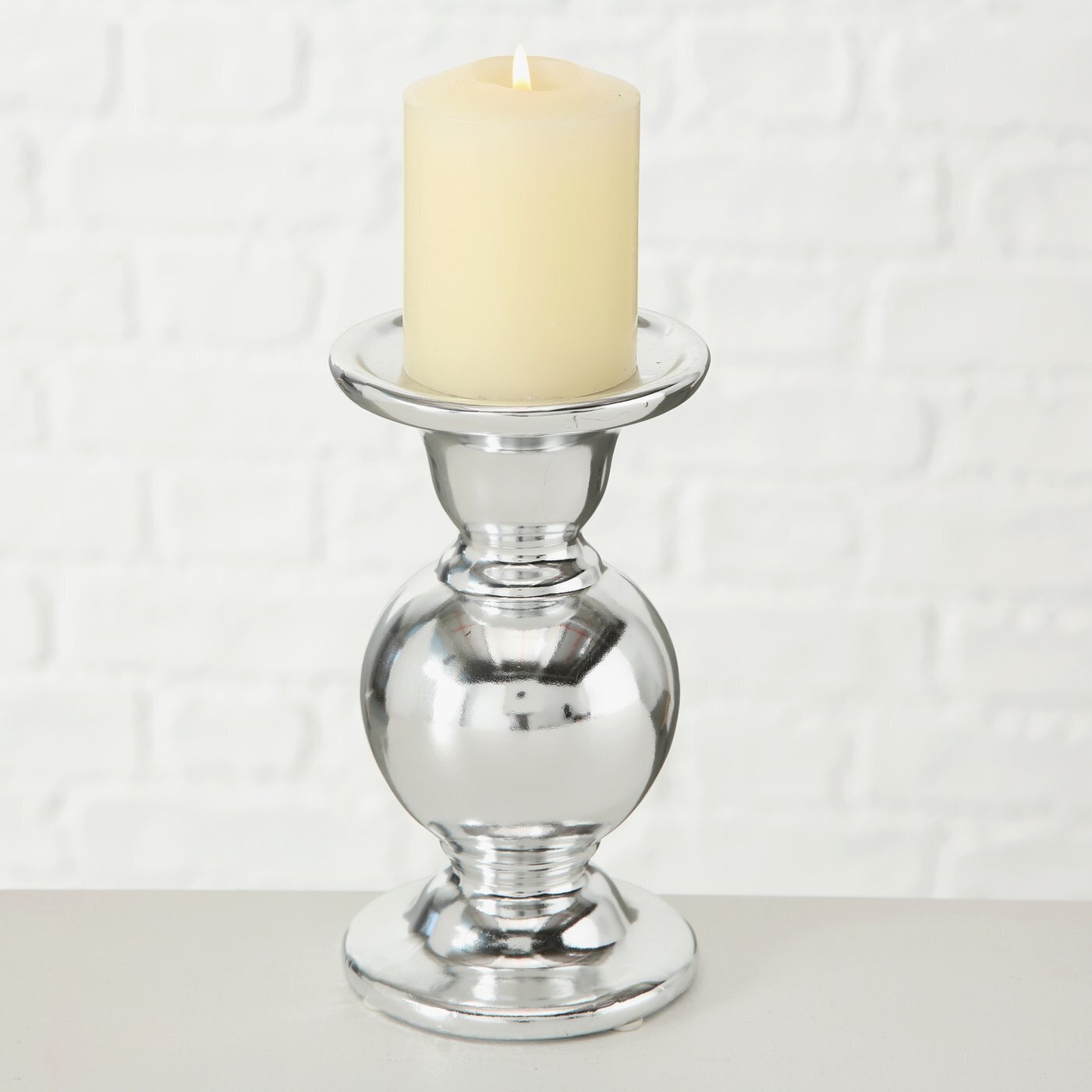 Kerzenleuchter Adelia, silber 