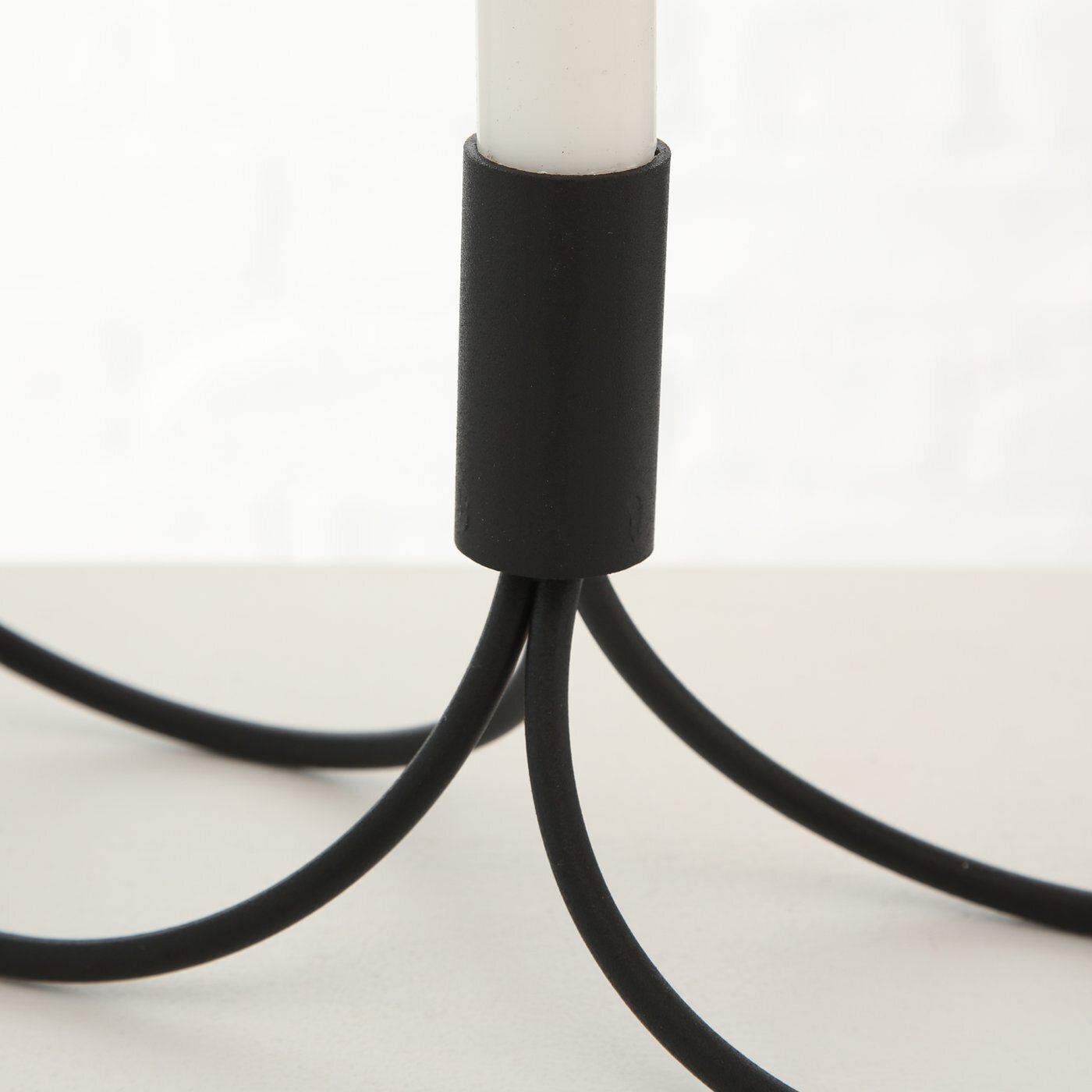 Kerzenleuchter Berit, schwarz 