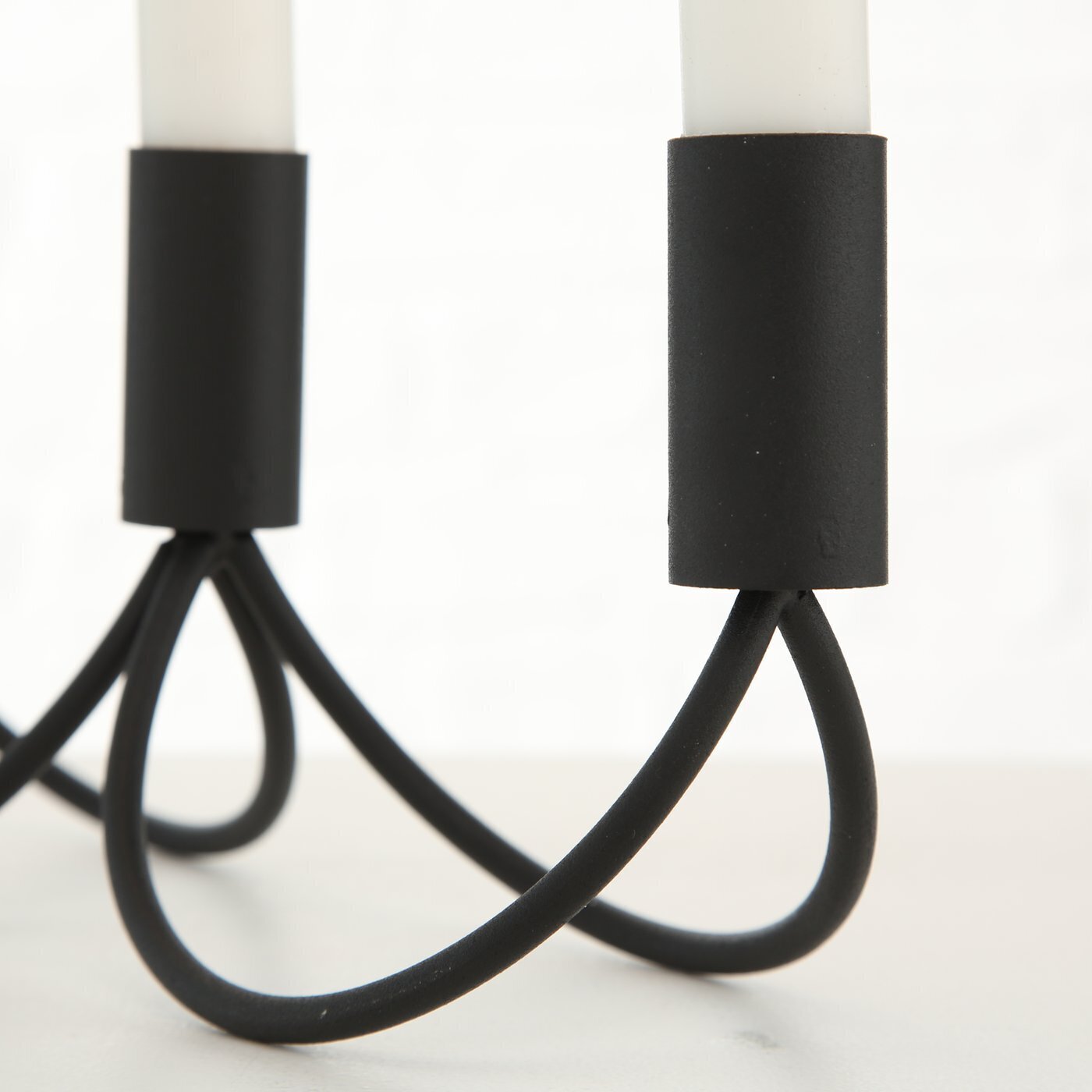 Kerzenleuchter Berit, schwarz 