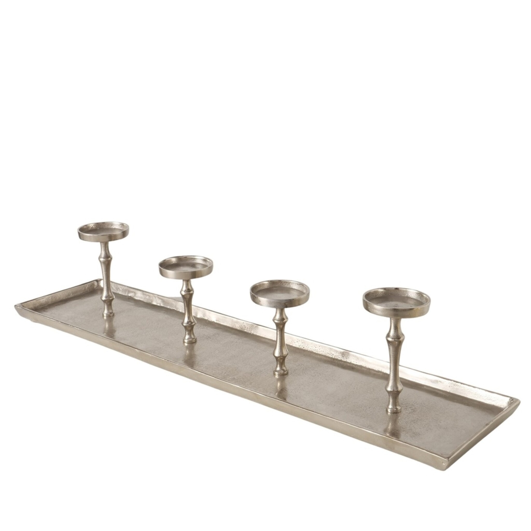 Kerzenleuchter Furo, silber 99 x 23 x 20,5 cm