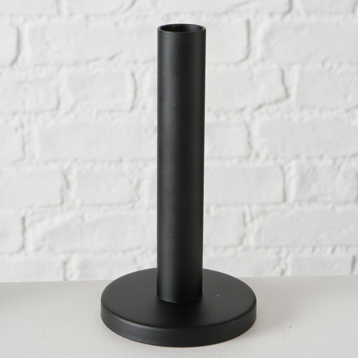 Kerzenleuchter Malko, 3-teilig, schwarz 