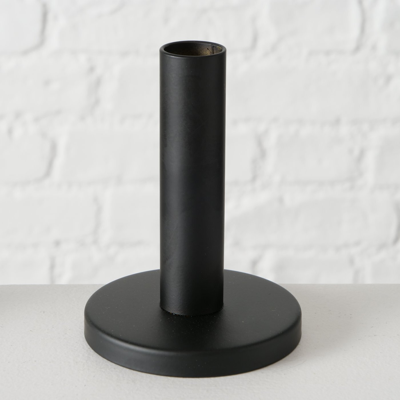 Kerzenleuchter Malko, 3-teilig, schwarz 