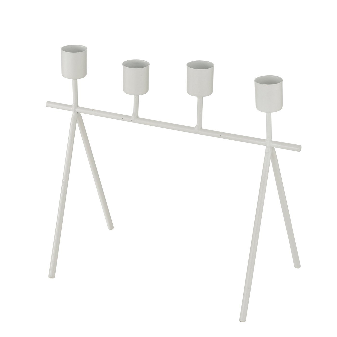 Kerzenleuchter Refine, weiss