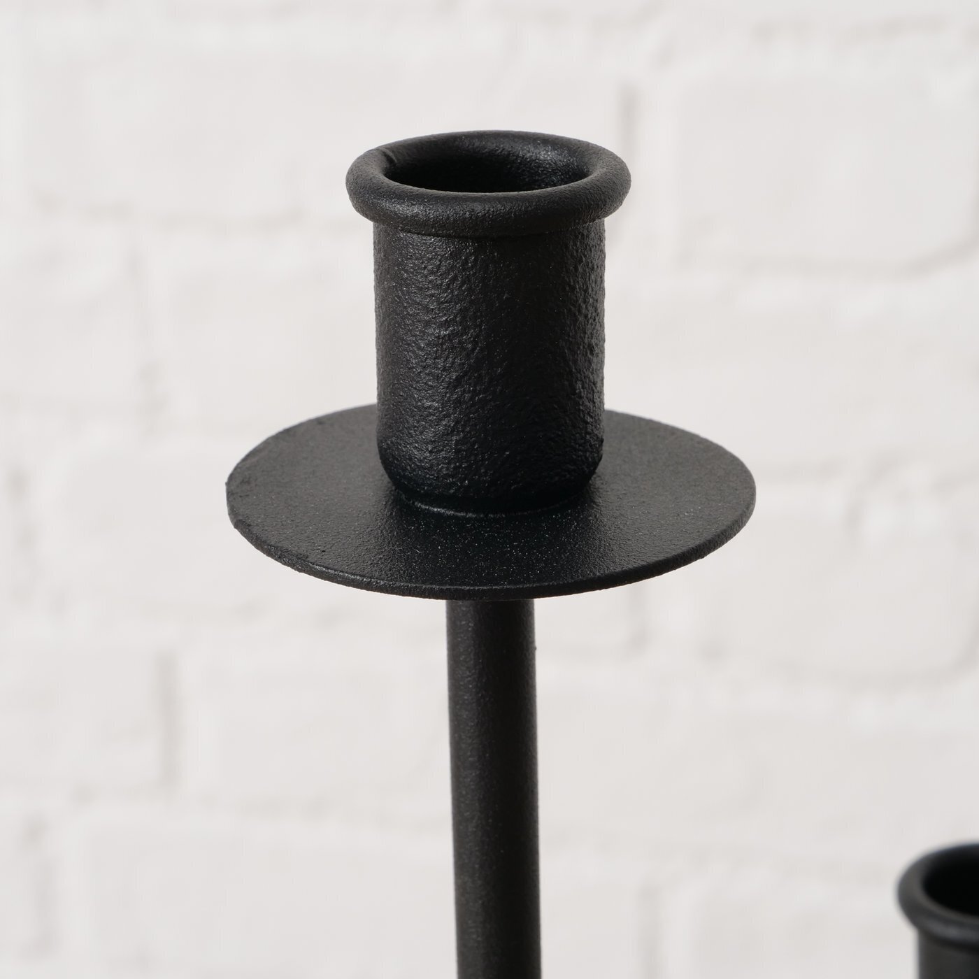Kerzenleuchter Vento, schwarz