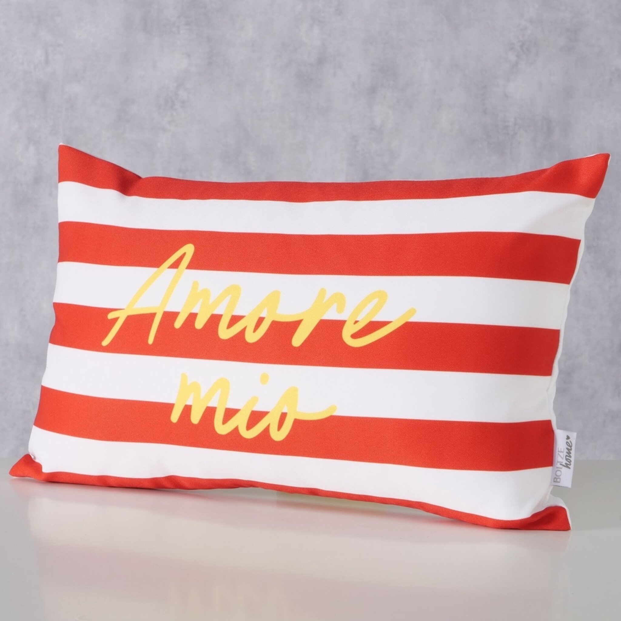 Kissen Amore, länglich, rot 