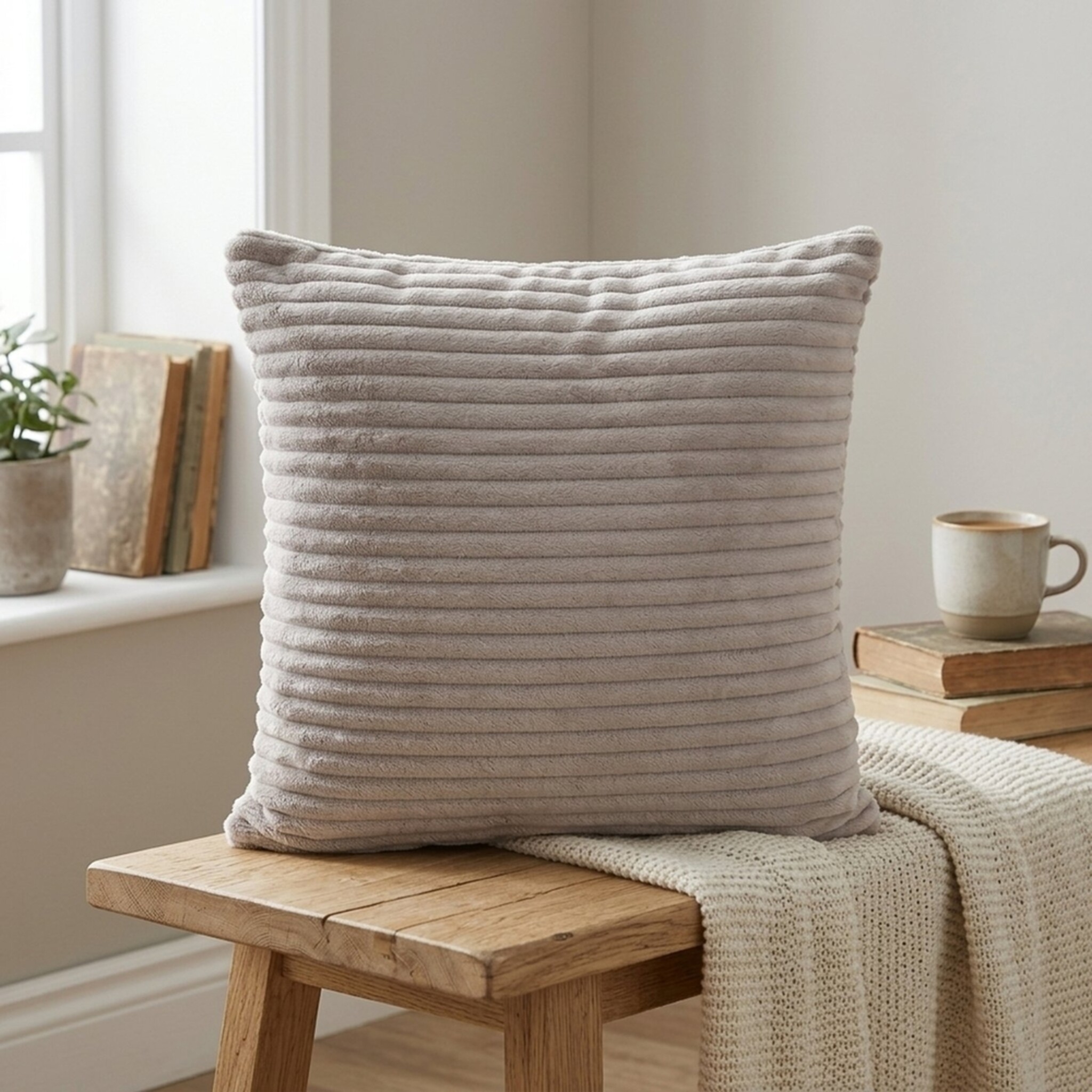 Kissen Hygge, grau 