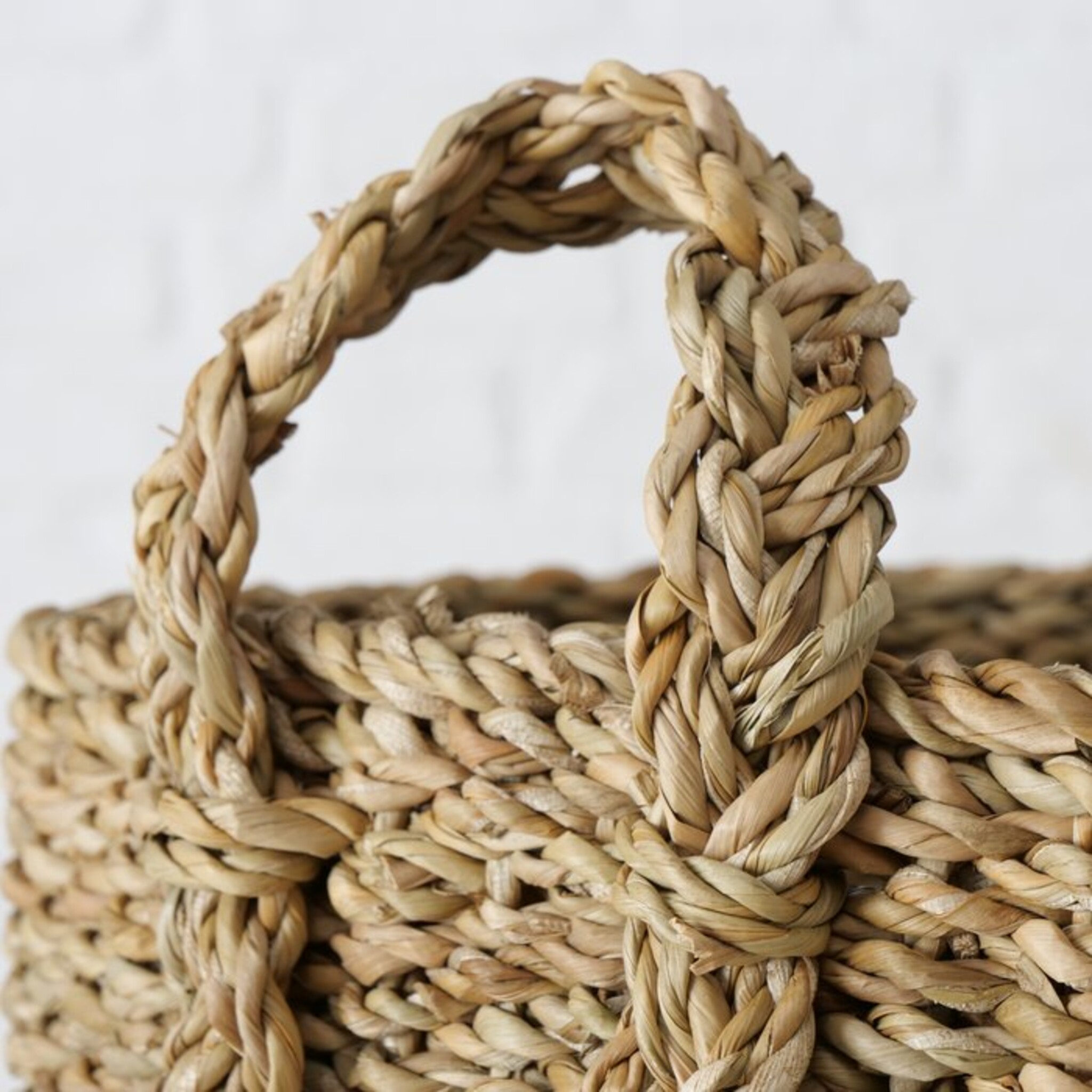 Korbset aus Seegras mit Henkel Sophy, 3 tlg, natur 