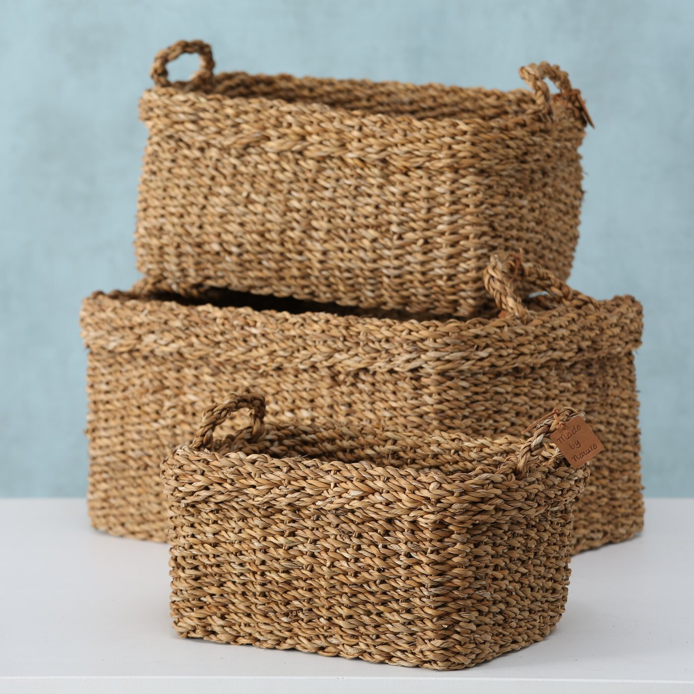 Boltze Korb Sophy 3er Set, natur 