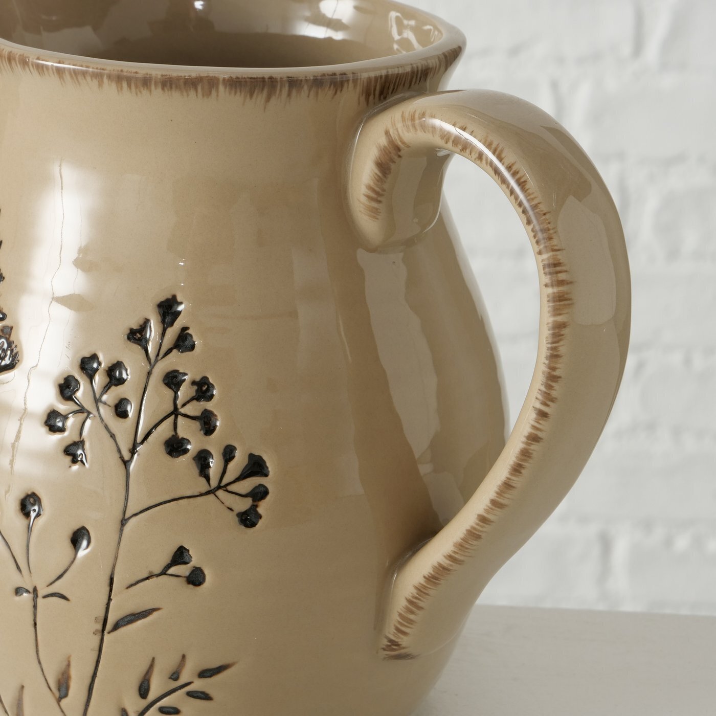 Krug Botanico, taupe 